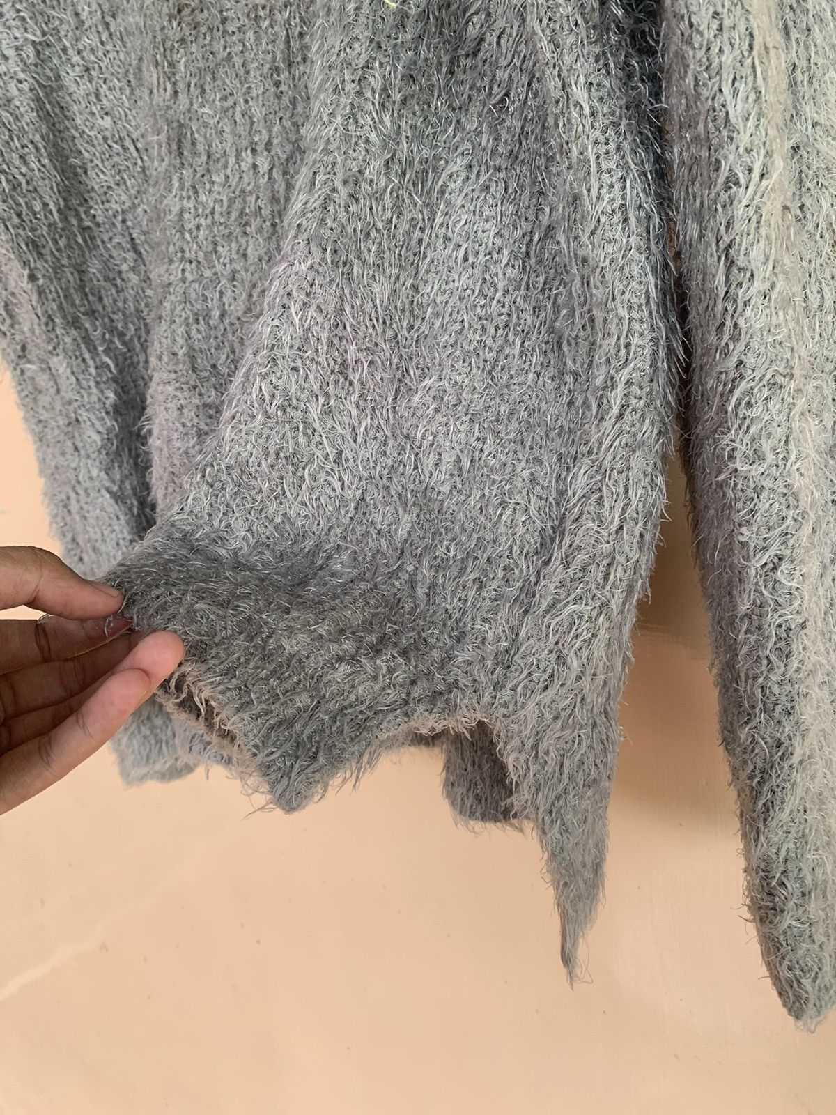 Hysteric Glamour 💥OFFER💥Japanese Mohair Knitted Isseymiyake style Size US L / EU 52-54 / 3 - 6 Thumbnail