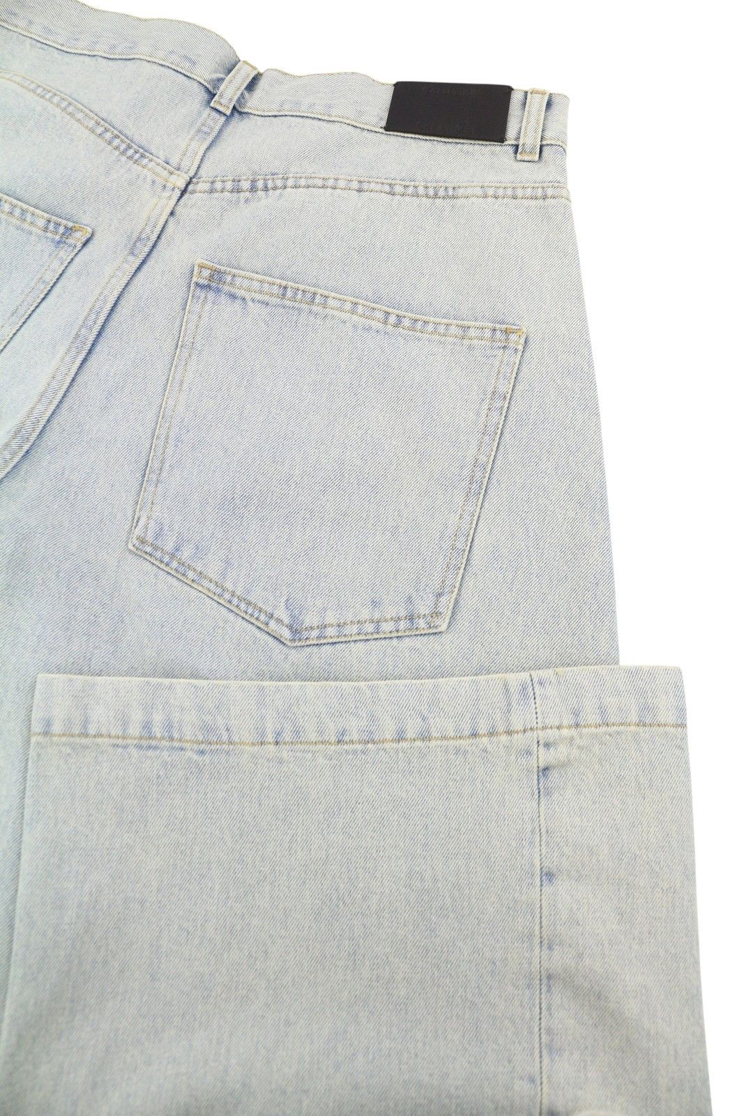 Calvin Klein W34/L32 Blue Faded Wide Leg Relaxed 87837 Size US 34 / EU 50 - 6 Thumbnail