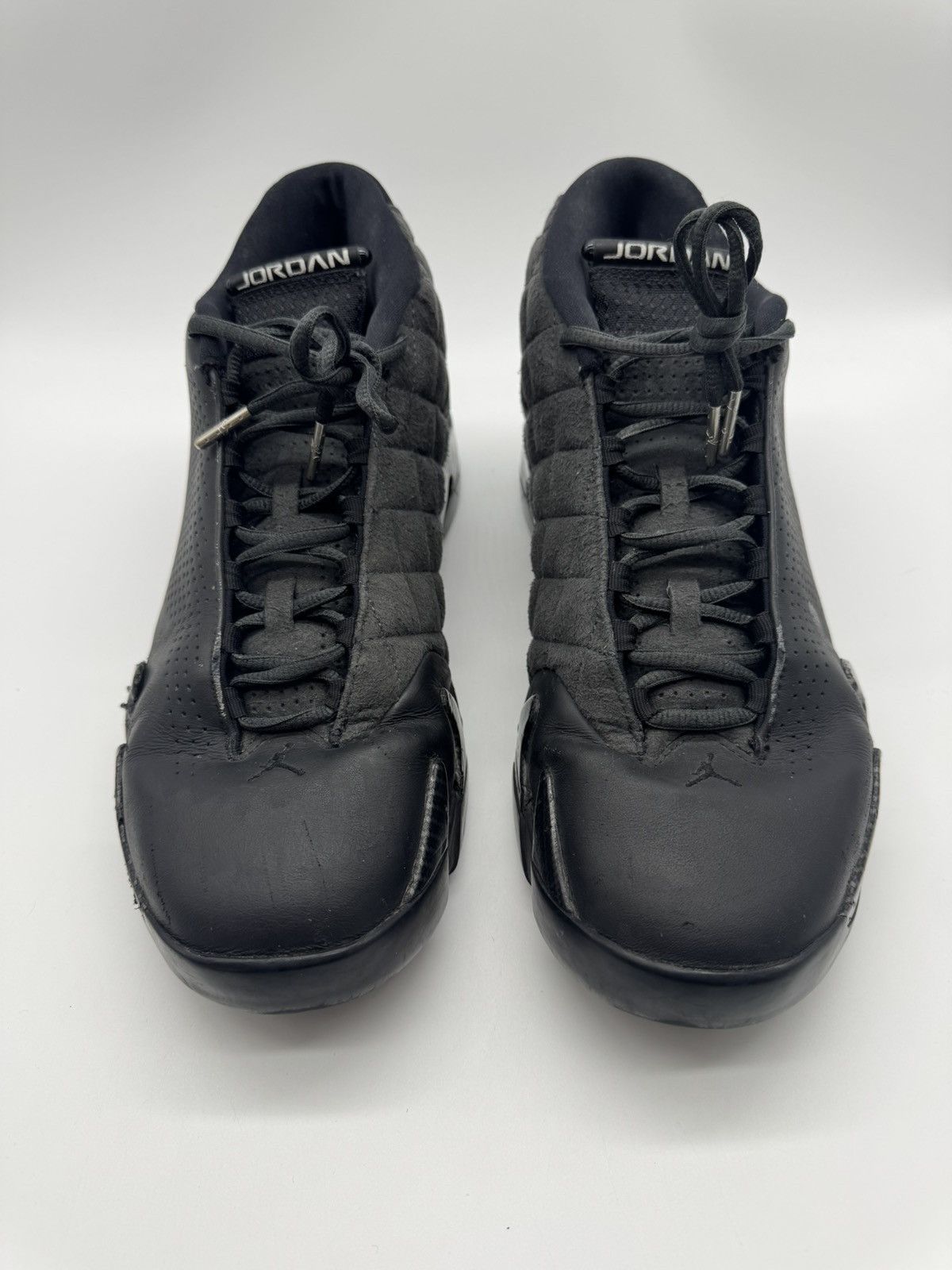 Jordan Brand × Nike Nike Air Jordan 14 Retro SE Black Ferrari Men’s Size 11.5 Size US 11.5 / EU 44-45 - 4 Thumbnail