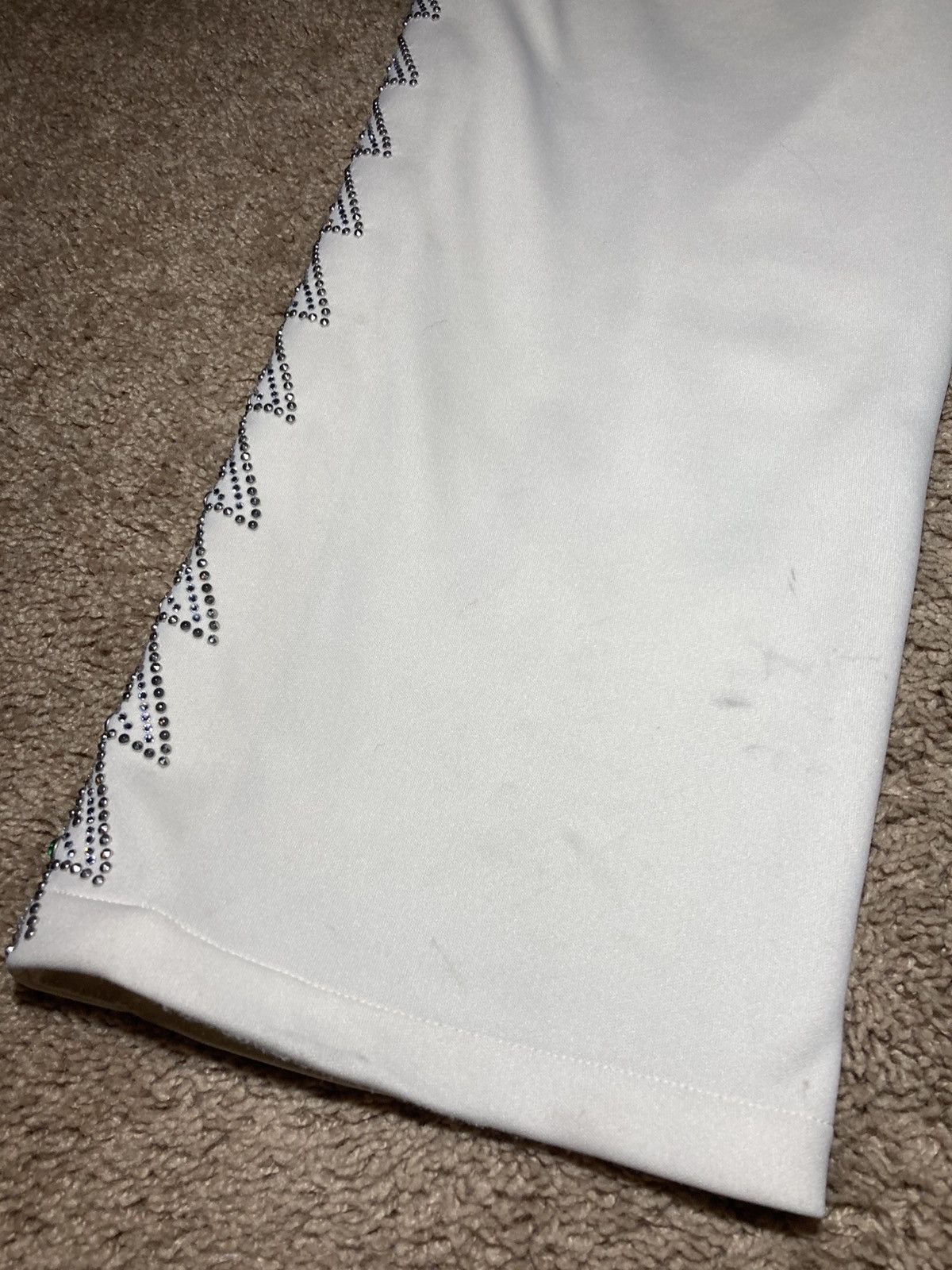 Celine SS23 Celine Lightning Crystal Sweatpants Cream 2023 Jewel S Size US 30 / EU 46 - 15 Thumbnail