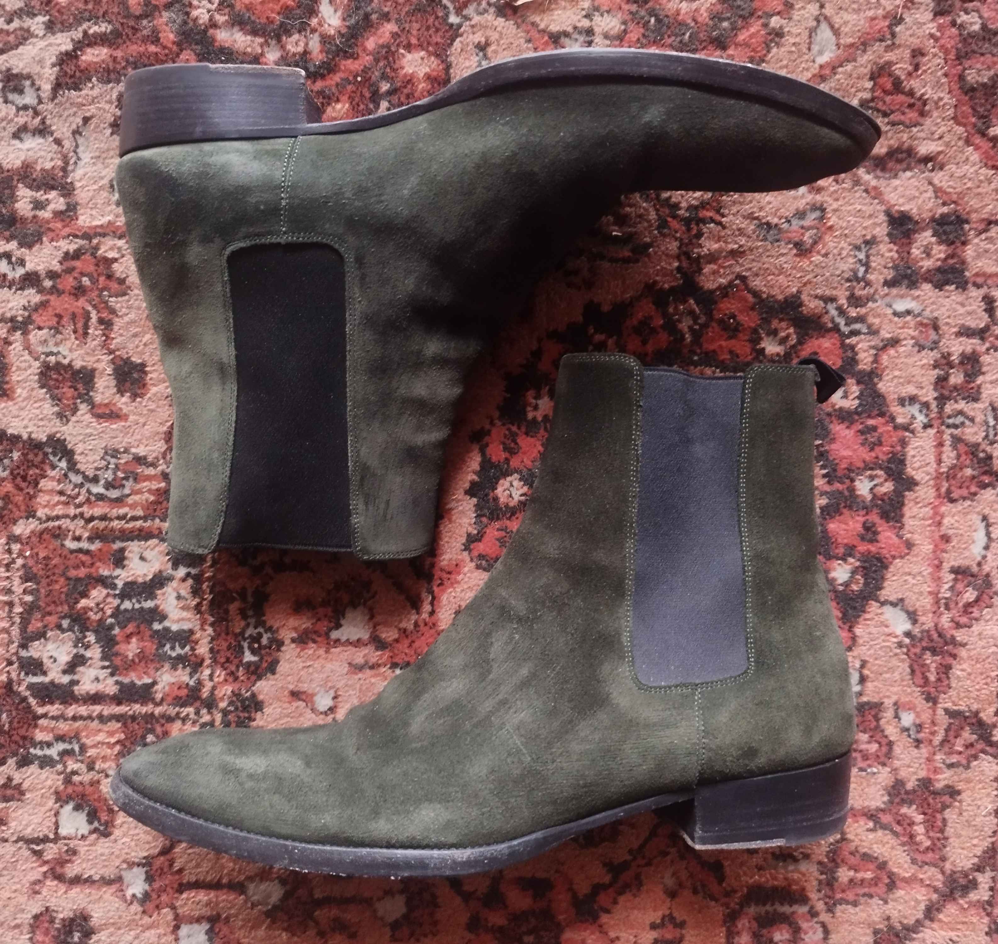 Saint Laurent Paris Saint Laurent Wyatt Chelsea boots in suede Size US 12 / EU 45 - 3 Thumbnail
