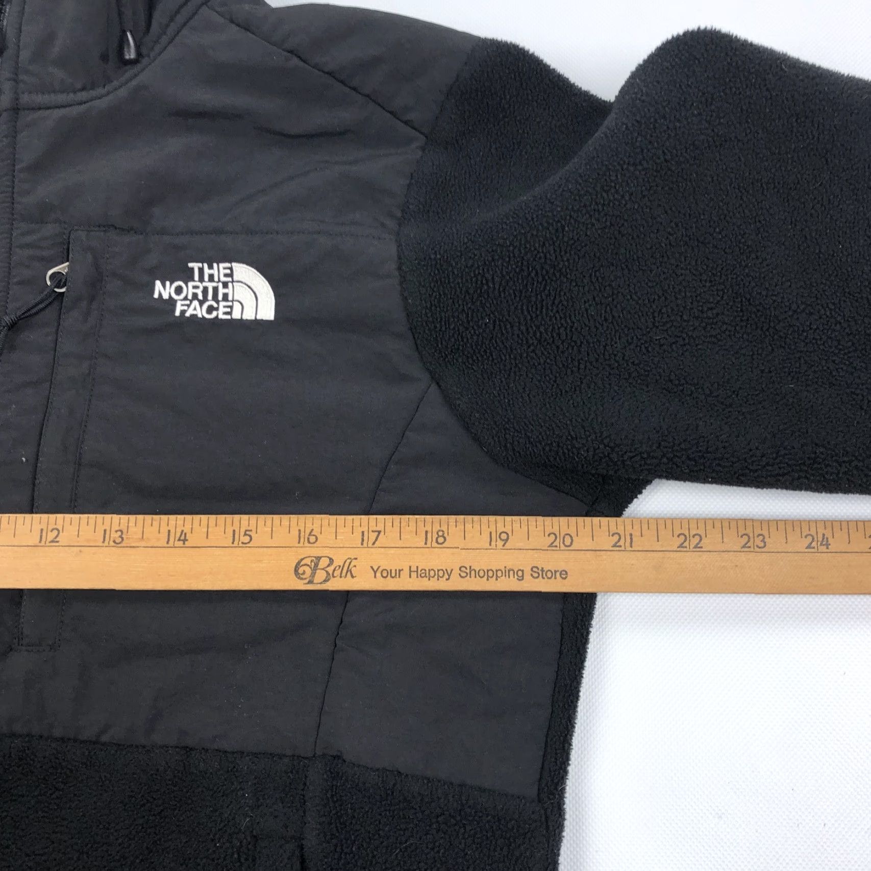 The North Face North Face Womens M Black Denali Polartec Hooded Full Zip Fleece Jacket Coat Size M / US 6-8 / IT 42-44 - 6 Thumbnail
