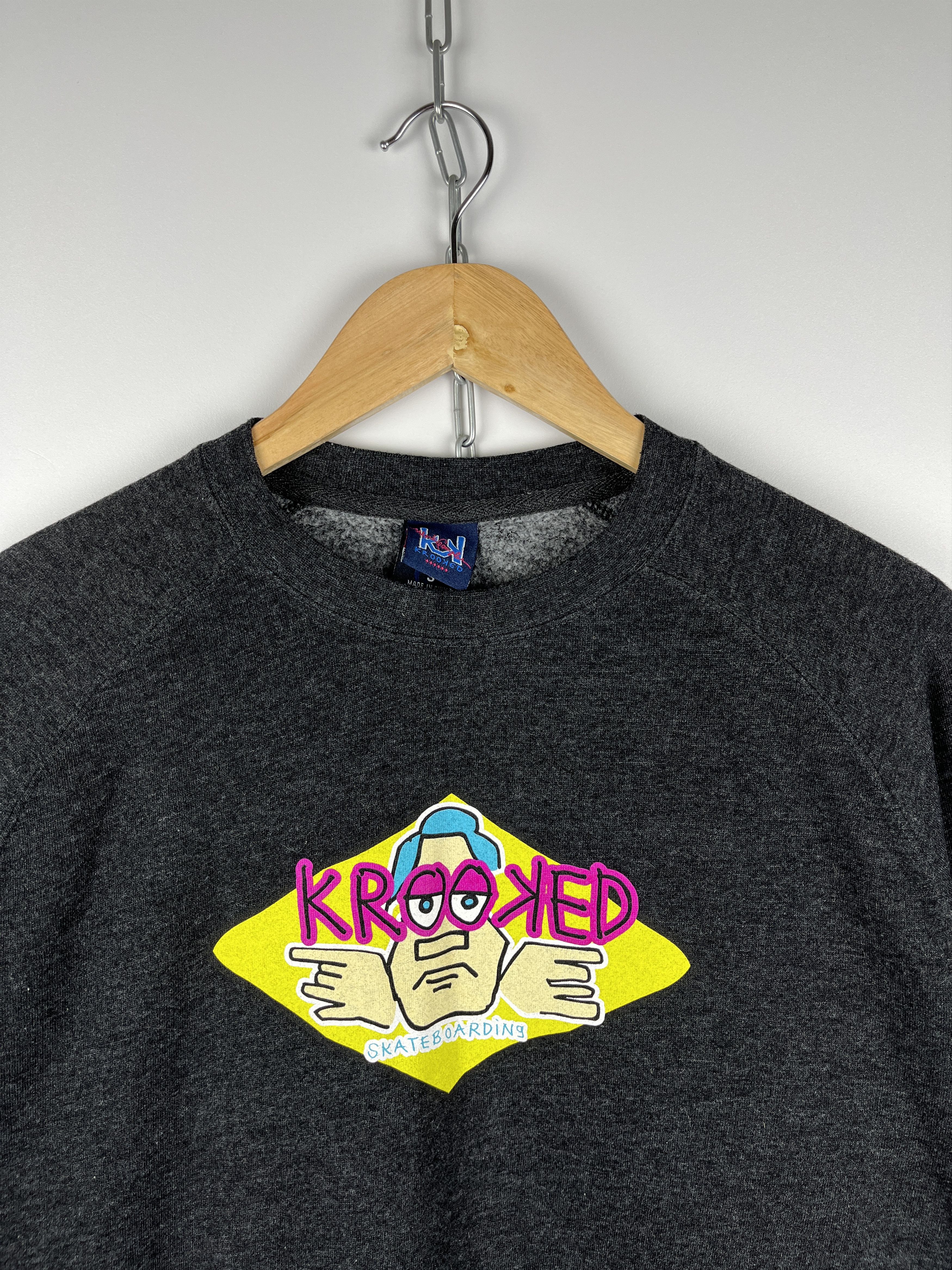 Krooked Krooked Skateboarding Sweatshirt Size US S / EU 44-46 / 1 - 7 Thumbnail