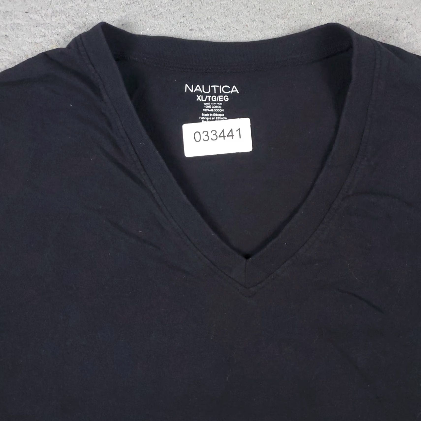 Nautica Nautica T-Shirt Mens XL Black Logo Classic Casual Short Sleeve Crew Neck Cotton T-Shirt Mens XL Black Nautica Shirt Size US XL / EU 56 / 4 - 2 Thumbnail