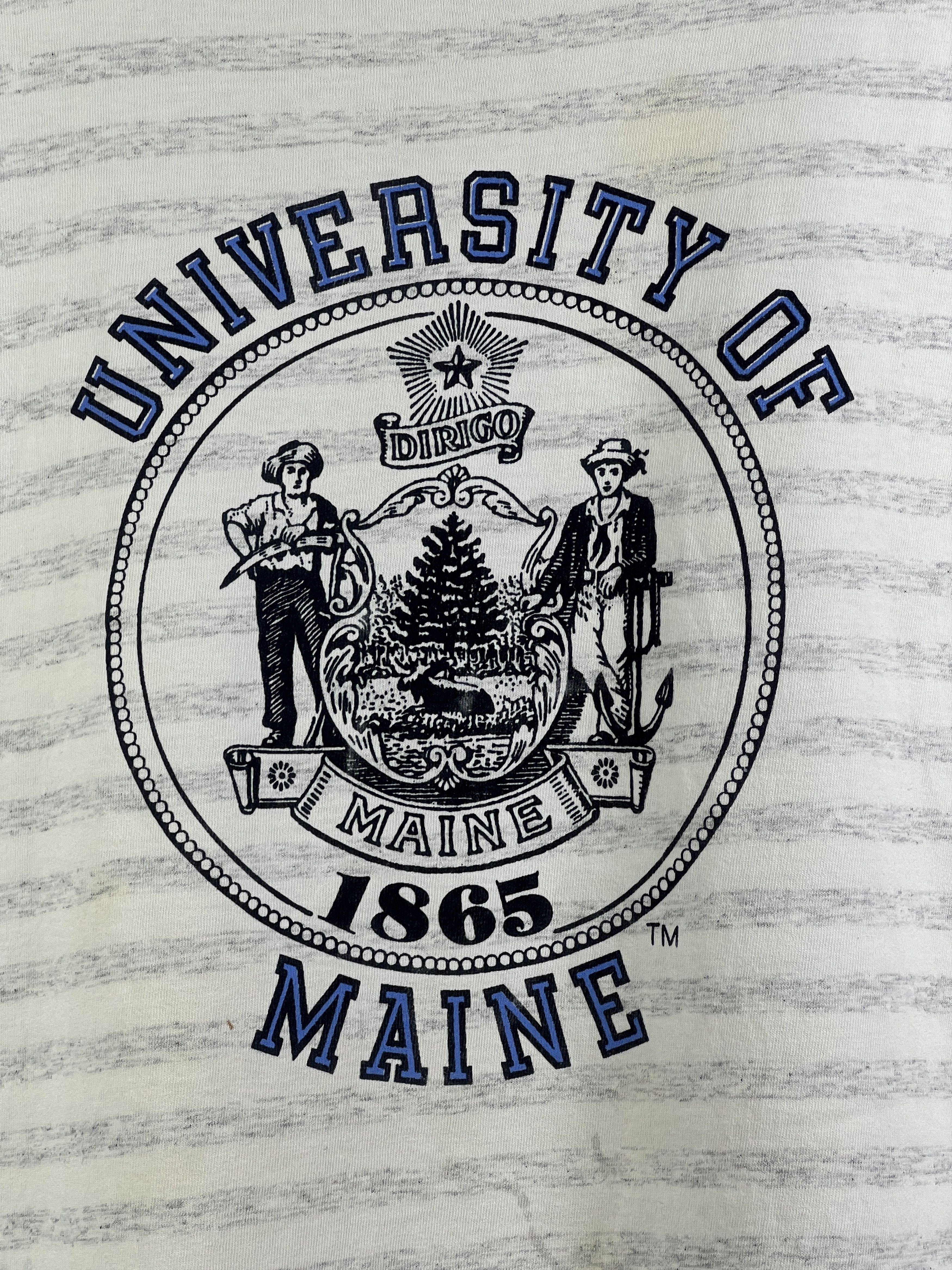 Vintage No.4856 Vintage 90s University of Maine Graphic Tee Size US XL / EU 56 / 4 - 2 Thumbnail