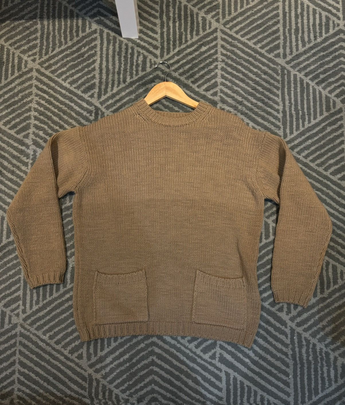 Auralee Auralee Pocket Crew Knit Size US L / EU 52-54 / 3 - 9 Thumbnail