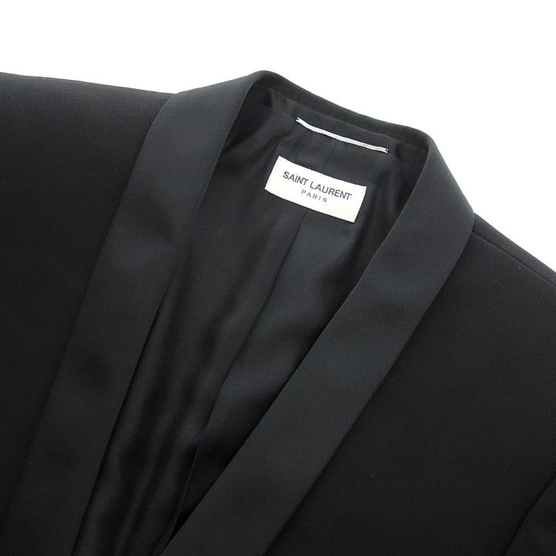 Saint Laurent Paris o1bcso1str0924 Tuxedo Jacket in Black Size US L / EU 52-54 / 3 - 4 Thumbnail