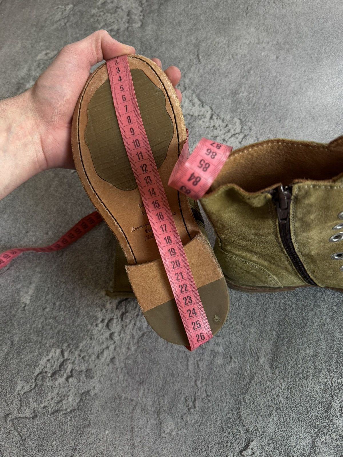 MoMA MOMA 35size suede avantgarde biker shoes ankle retro style Size US 5 / IT 35 - 19 Thumbnail