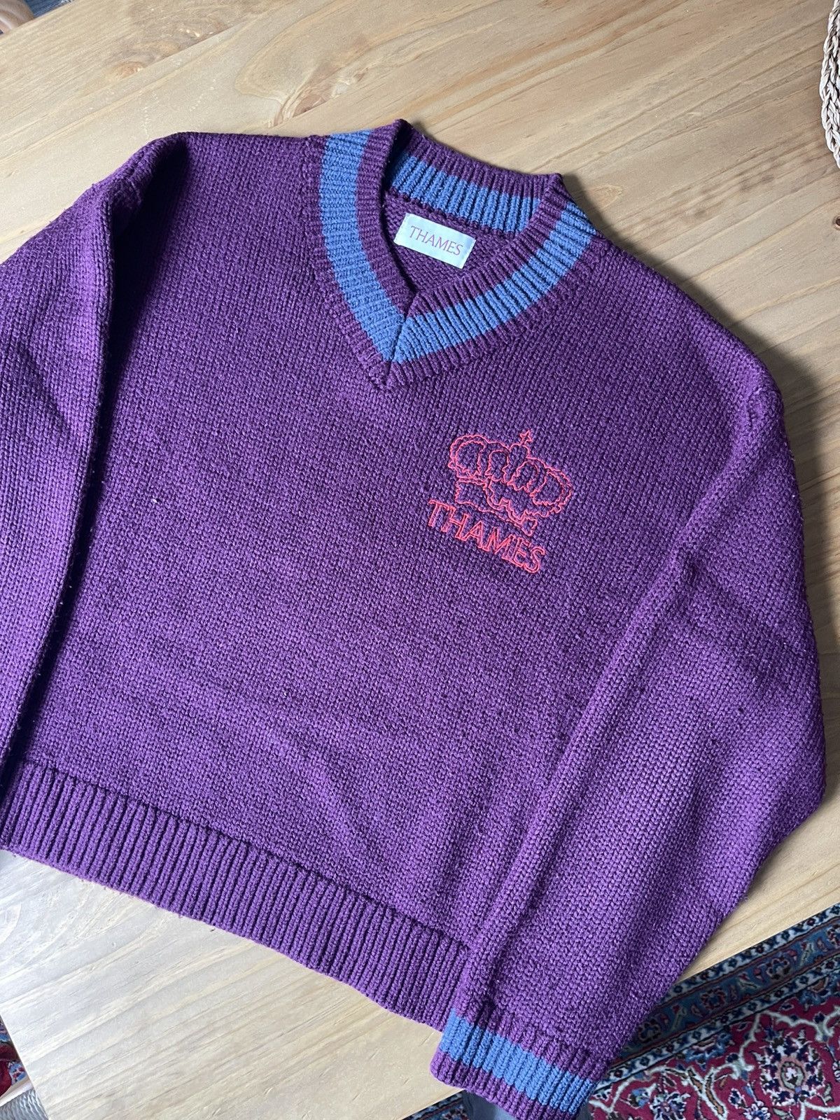 Thames Blondey Mccoy thames leopard knit cardigan | Grailed