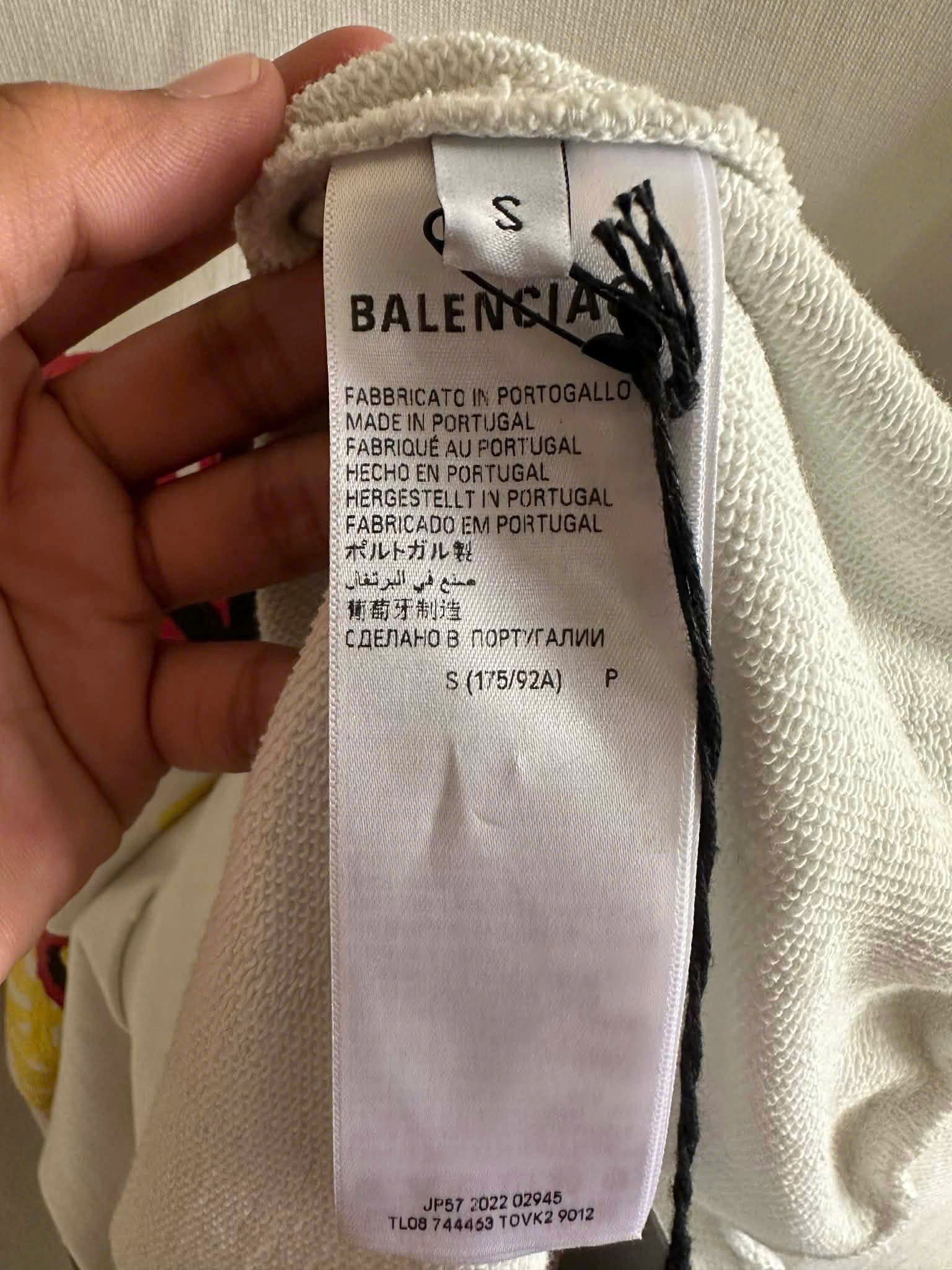 Balenciaga BALENCIAGA HOODIE Size US S / EU 44-46 / 1 - 6 Thumbnail