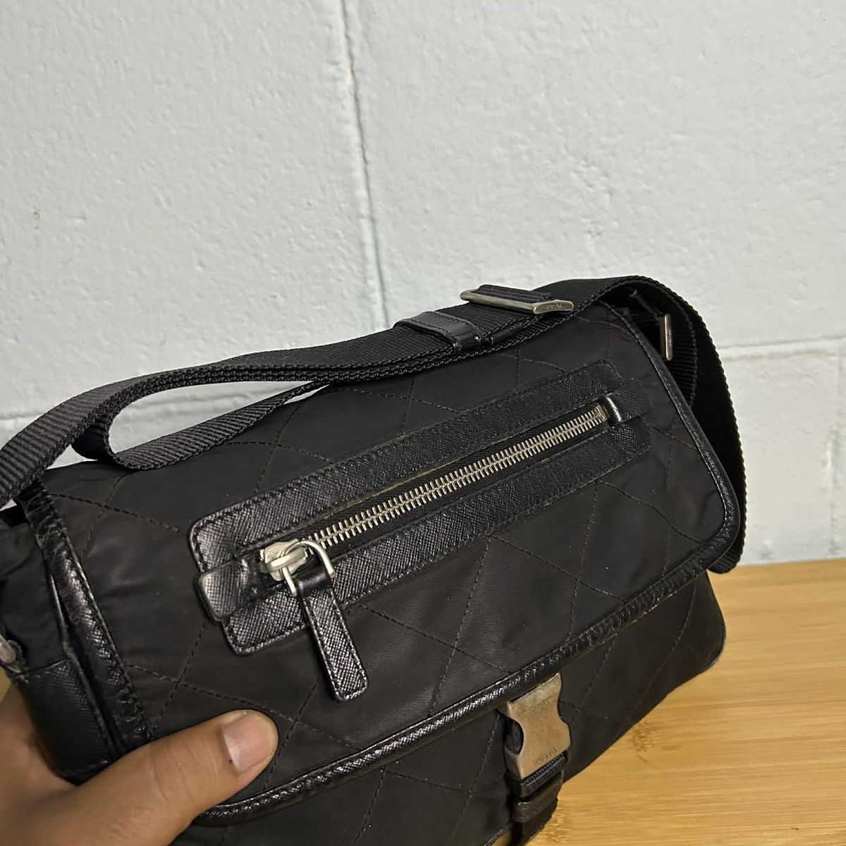 Prada Prada Quilted Nylon Bag Size ONE SIZE - 3 Thumbnail