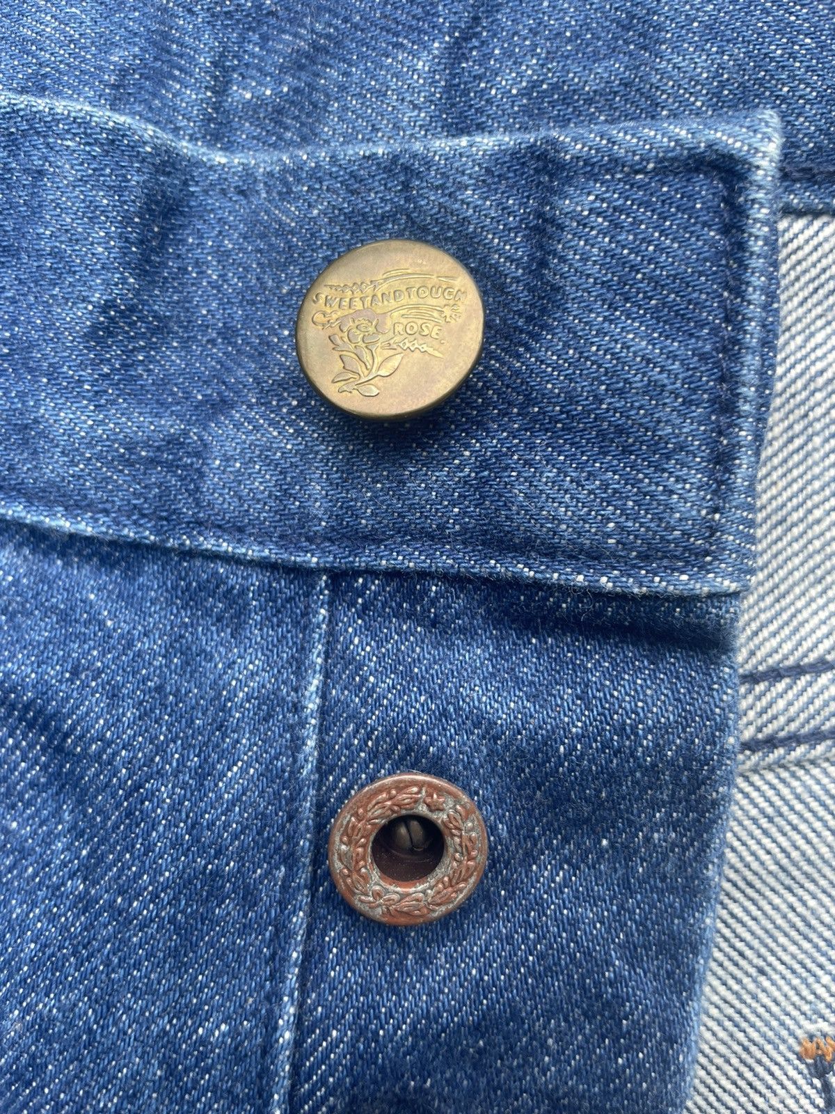 Japanese Brand Vintage La Rosa Dela Fabrica Denim Size US 30 / EU 46 - 14 Thumbnail
