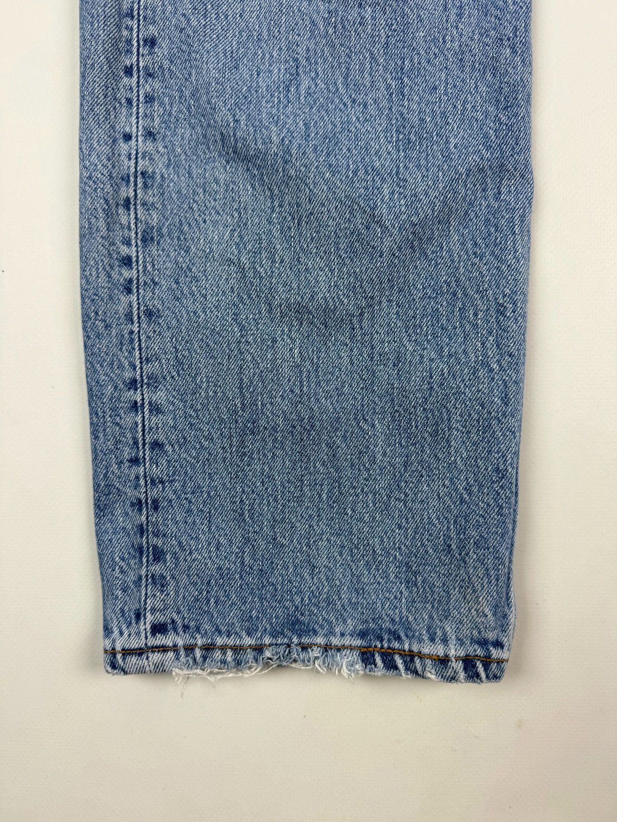 Levi's 90’s Distressed Levi’s 501 Washed Blue Jeans Pants Made USA Size US 32 / EU 48 - 5 Thumbnail