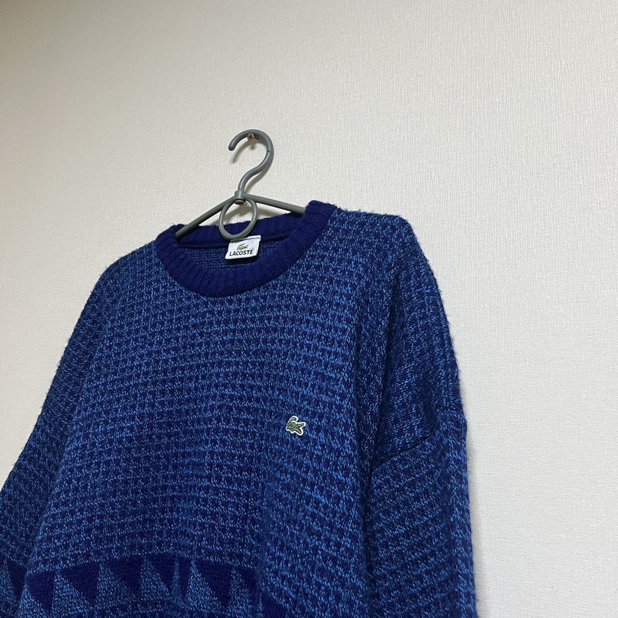 Lacoste Vintage Lacoste Sweater Wool Knit Baggy 90s Size US L / EU 52-54 / 3 - 2 Thumbnail