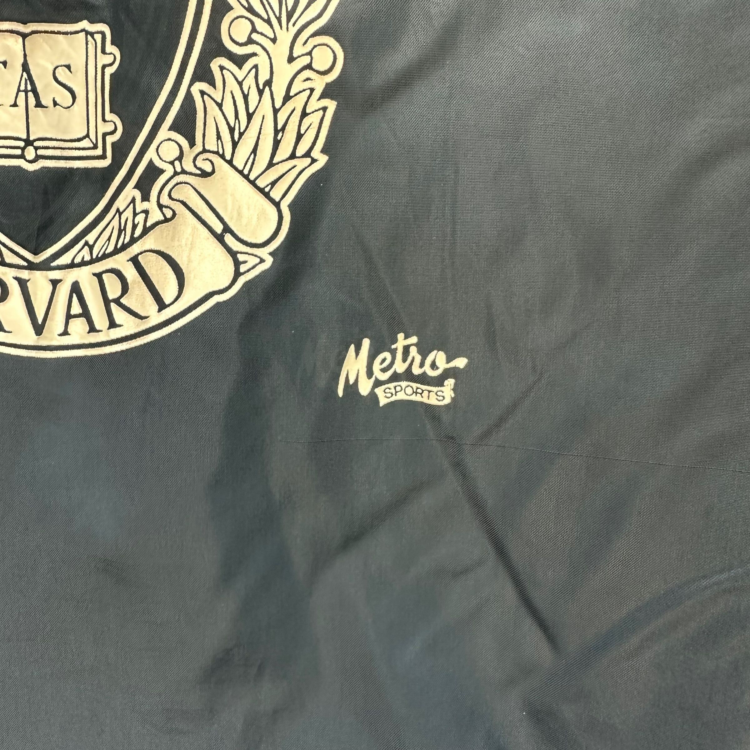 Vintage HAVARD UNIVERSIRY METRO SPORTS COACH JACKET #7552-152 Size US L / EU 52-54 / 3 - 3 Thumbnail