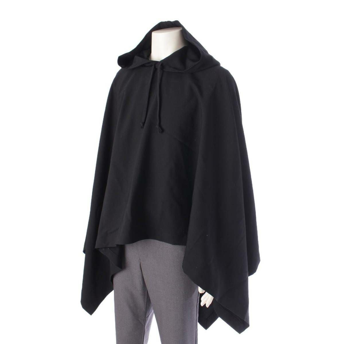Comme des Garcons Homme Plus COMME des GARCONS HOMME DEUX - Wool Poncho Cape Sweater Size US L / EU 52-54 / 3 - 2 Thumbnail