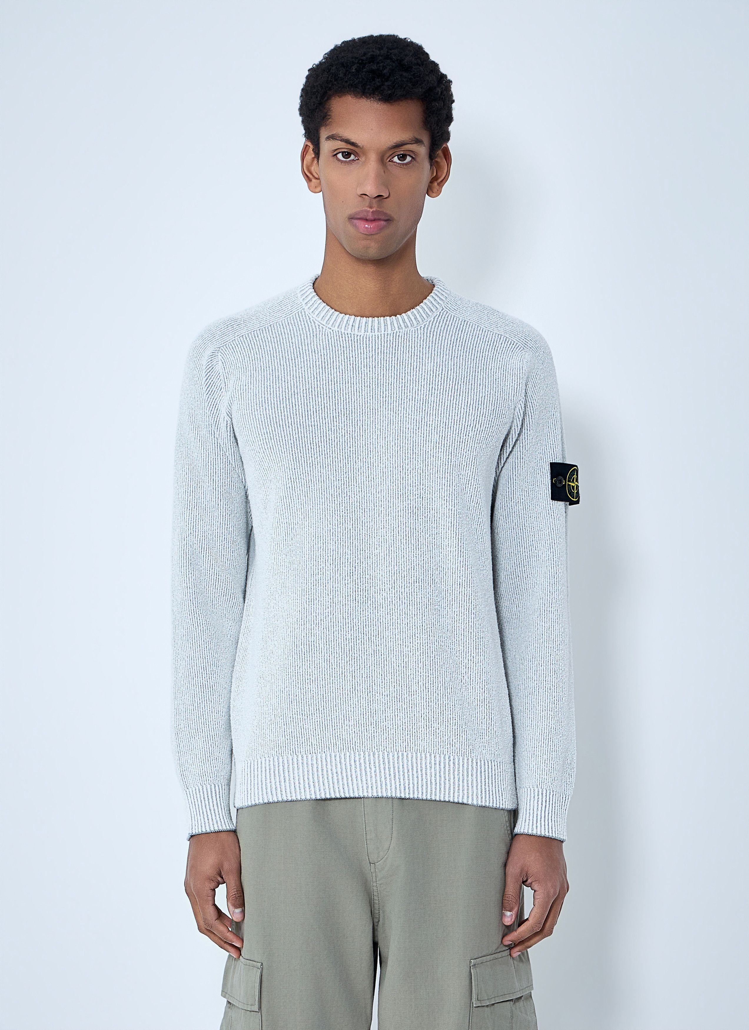 Stone Island Ribbed Knit Crewneck Sweater Size US XXL / EU 58 / 5 - 1 Thumbnail