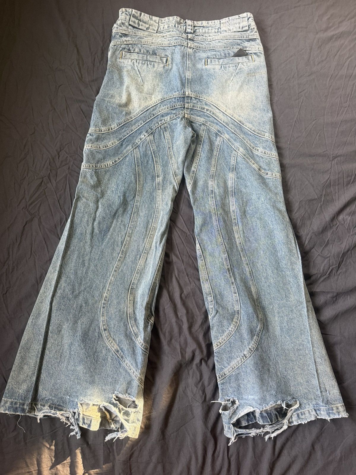 No Faith Studios No Faith Studios Wave Denim Size US 30 / EU 46 - 2 Thumbnail