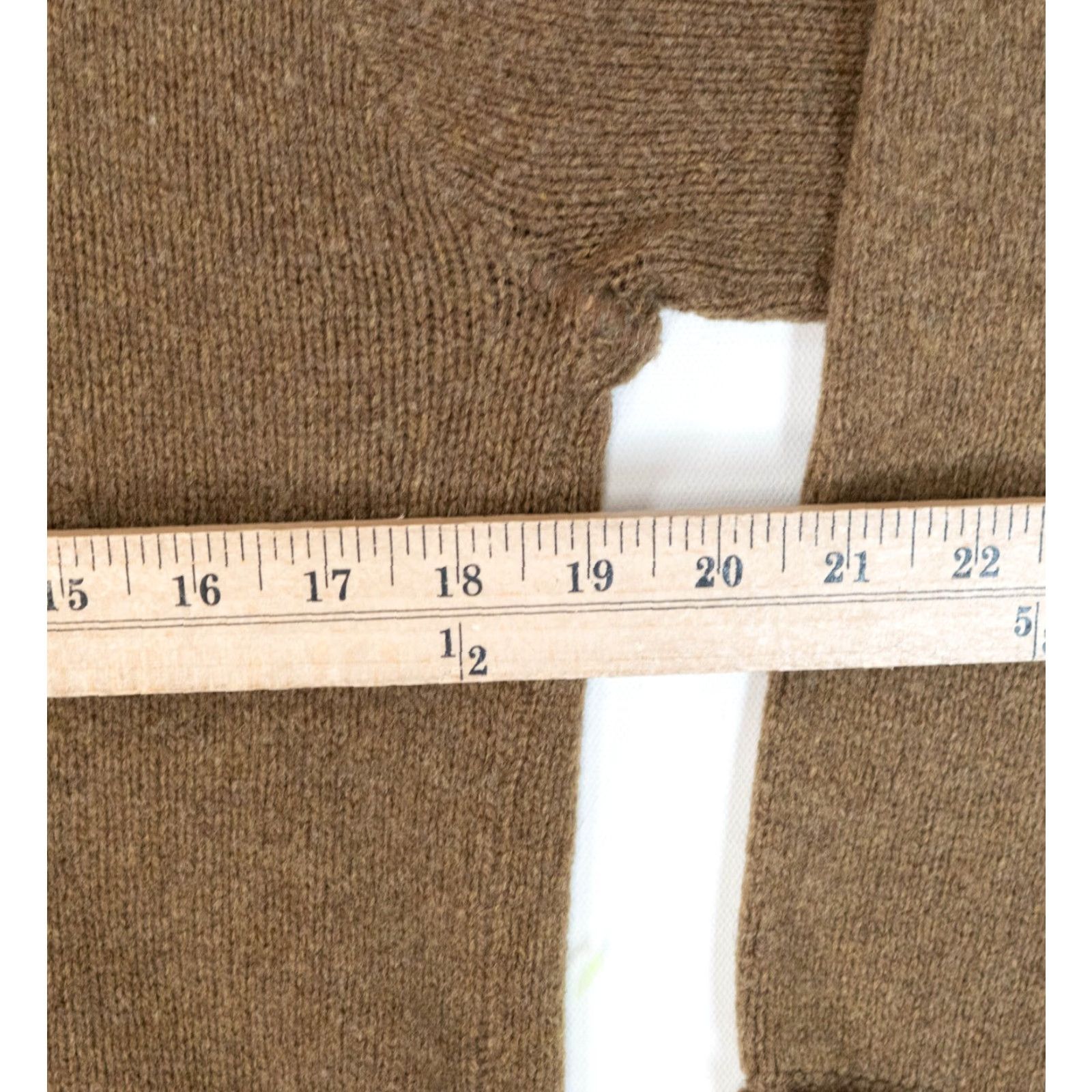 Vintage VINTAGE Langtry Sweater Womens Medium Wool Elbow Patches Fisherman Oarsman 50s 60s 70s 80s 90s Knit Pullover Brown Size M Womens Size M / US 6-8 / IT 42-44 - 7 Thumbnail