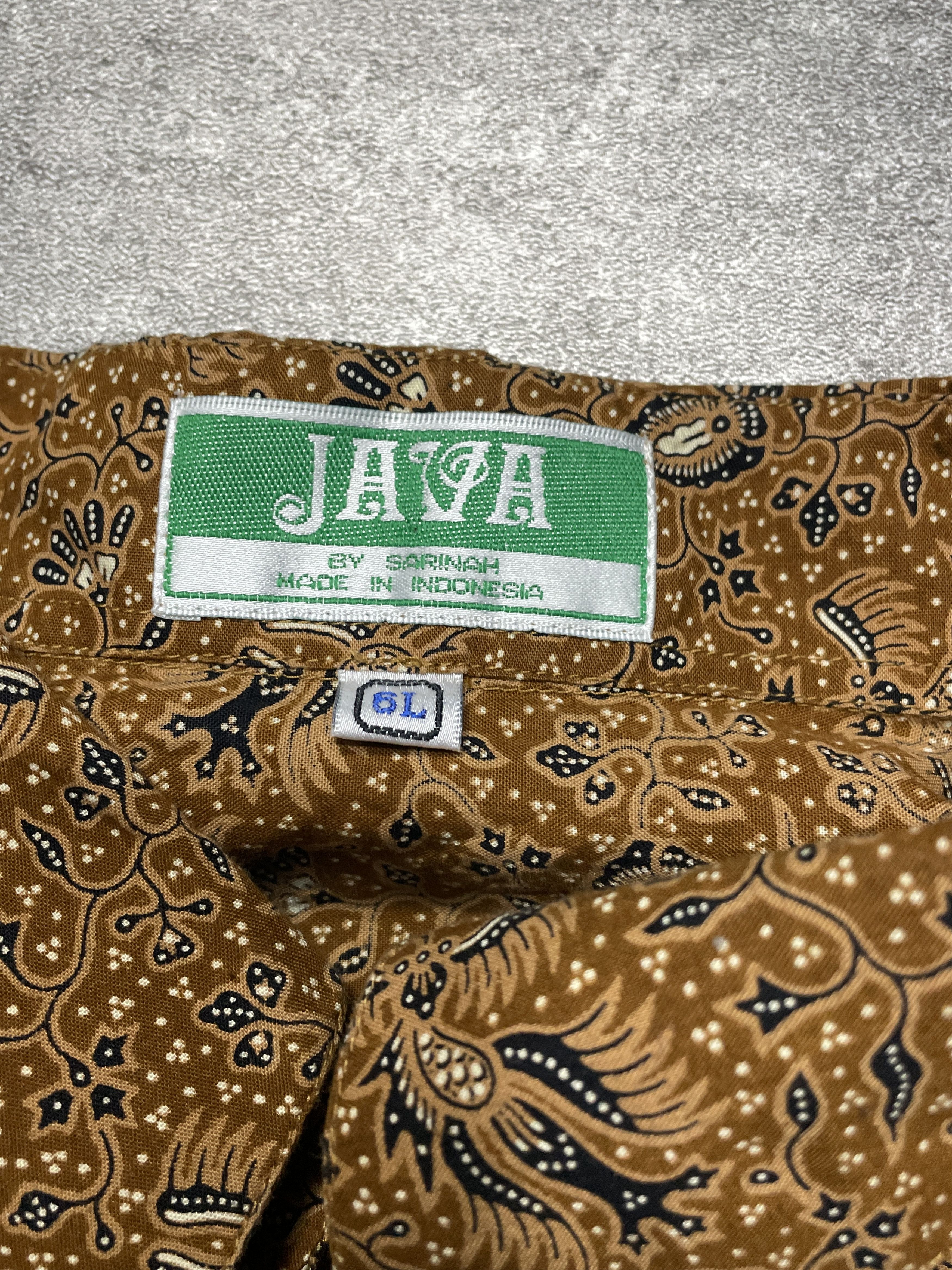 Vintage Vintage Y2K Shirt Solid Indonesia All Over Print Size US XXL / EU 58 / 5 - 3 Thumbnail