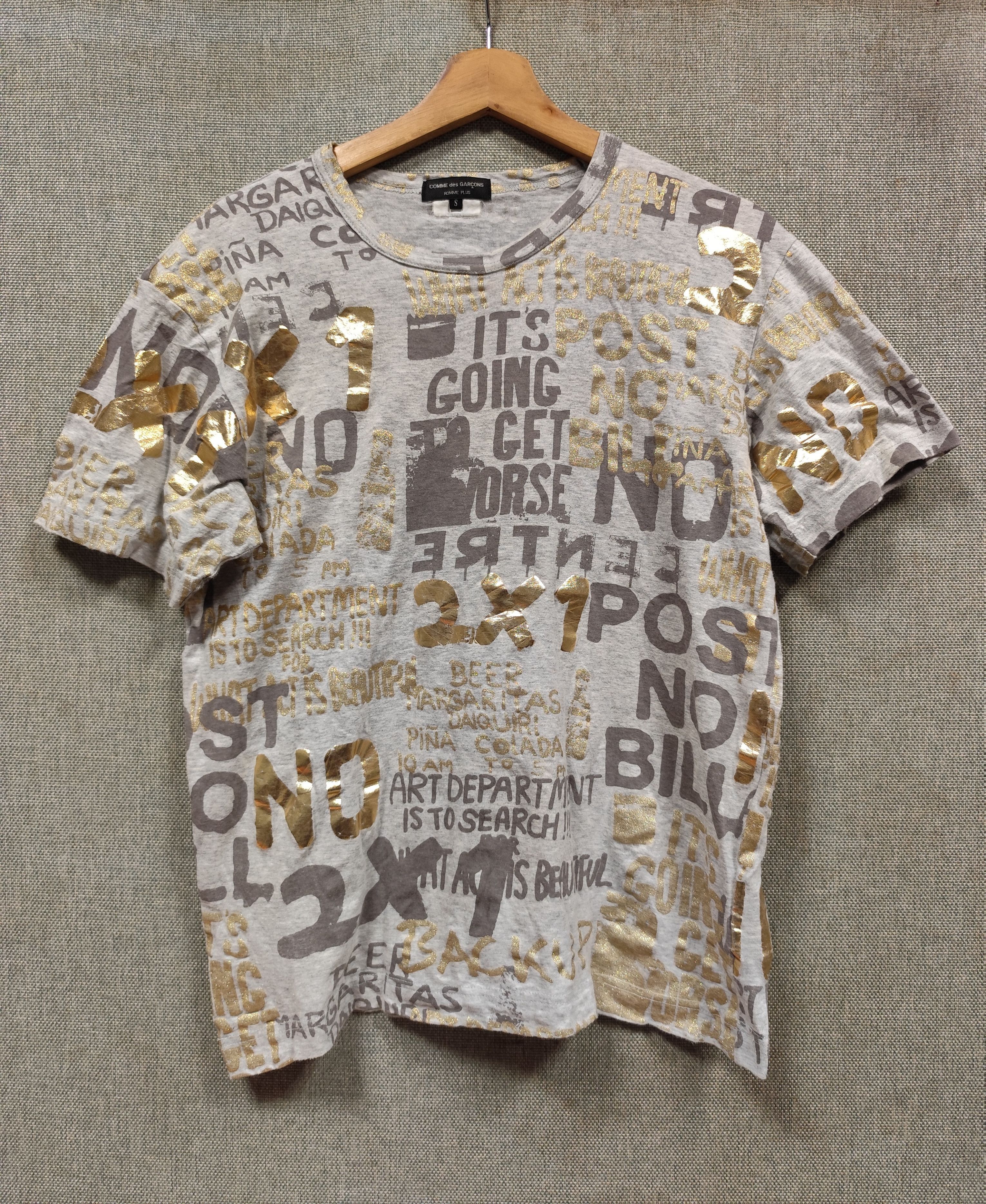 Comme des Garcons Homme Plus vintage t shirt comme des garcons homme plus Size US S / EU 44-46 / 1 - 1 Thumbnail