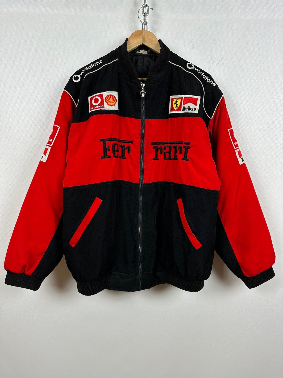 Ferrari Vintage Ferrari Michael Schumacher F1 Marlboro Racing Jacket Size US XL / EU 56 / 4 - 5 Thumbnail