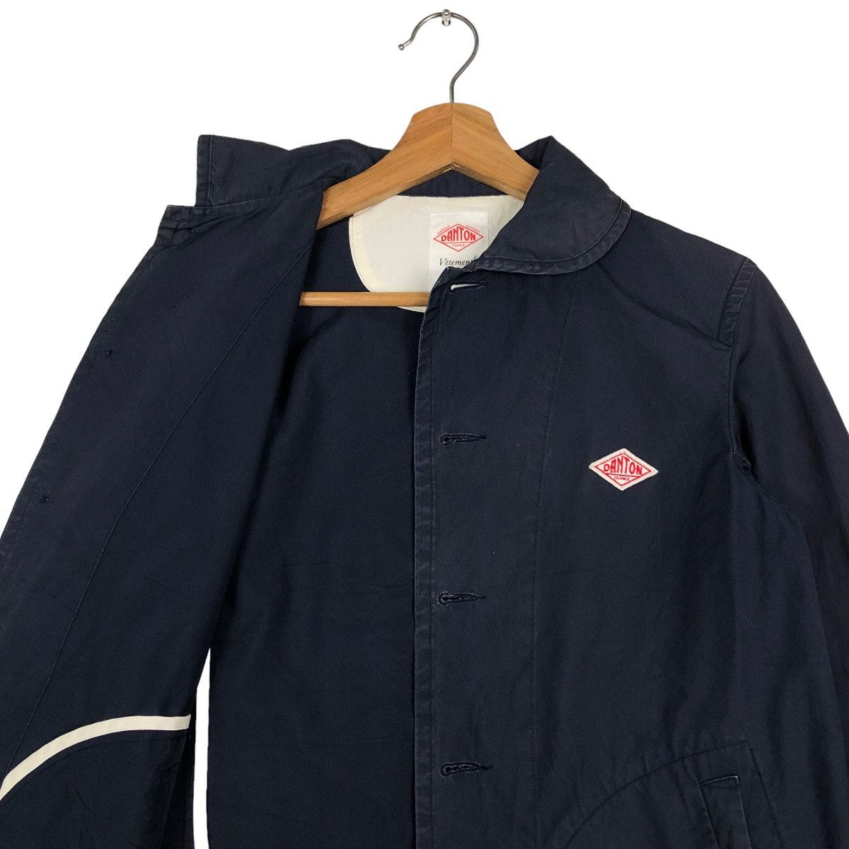 Danton 🔥Vtg Chore Jacket Danton Vetements de Travail Issey Miyake Size US M / EU 48-50 / 2 - 12 Thumbnail