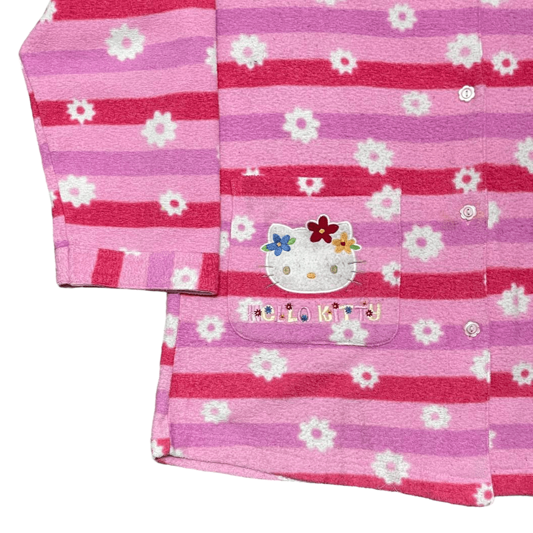 Cartoon Network Vintage Hello Kitty Nightwear Fleece Pink Size M / US 6-8 / IT 42-44 - 3 Thumbnail