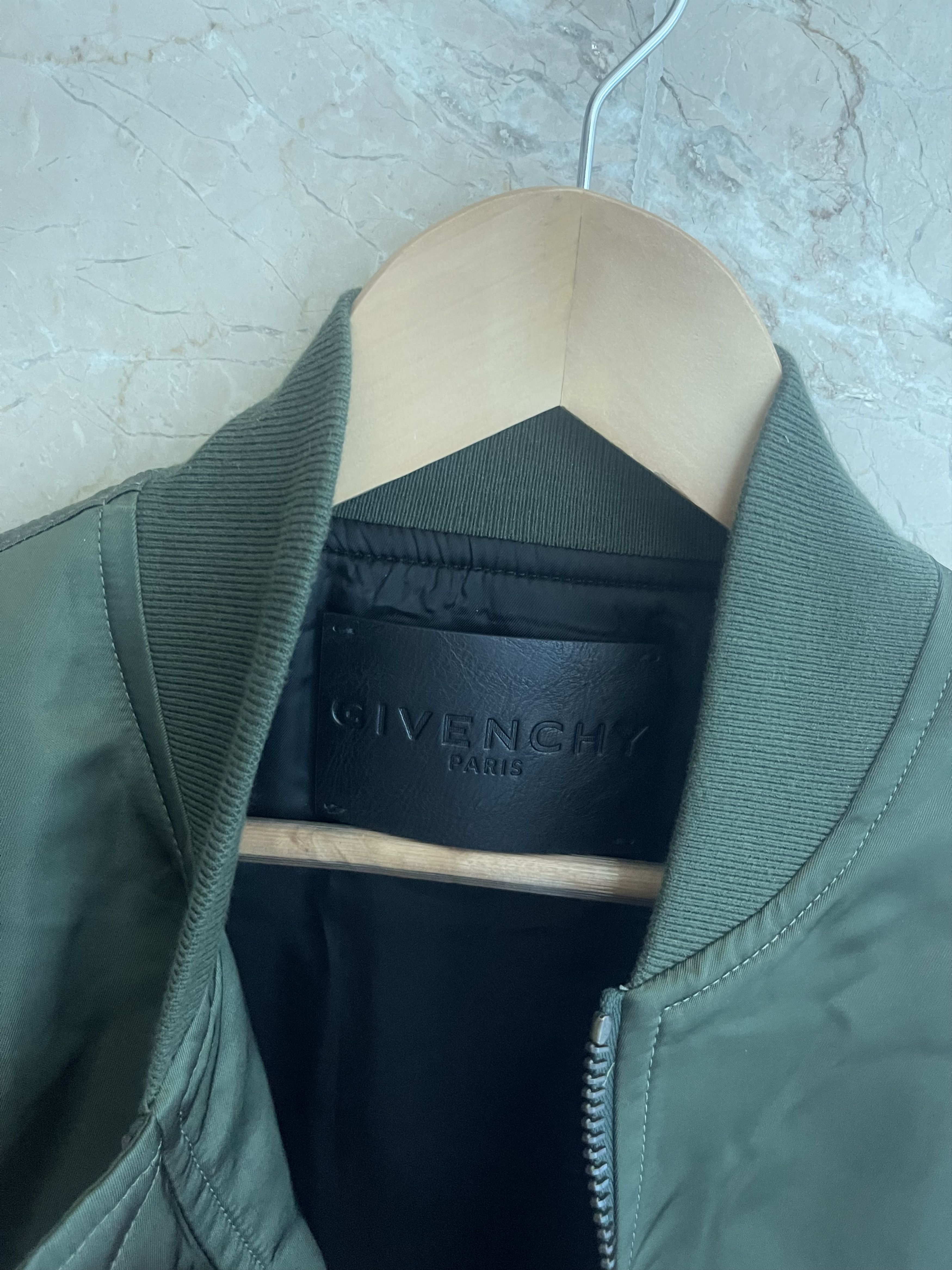 Givenchy Givenchy Green MA1 Bomber New With Tags Size US M / EU 48-50 / 2 - 4 Thumbnail
