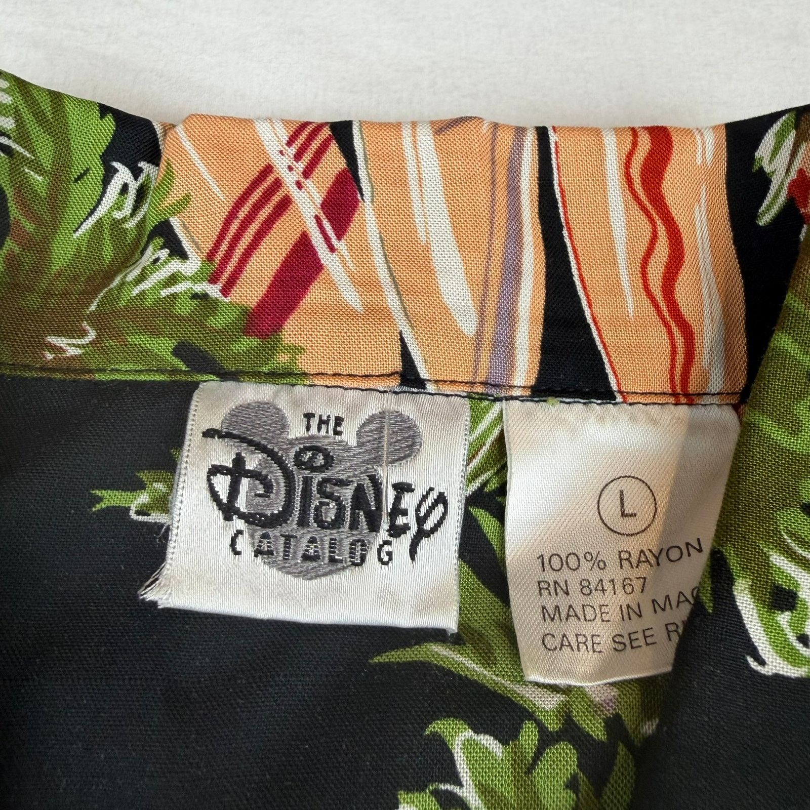 Disney Disney Catalog Mickey Mouse Hawaiian Shirt Size L Size US L / EU 52-54 / 3 - 3 Thumbnail