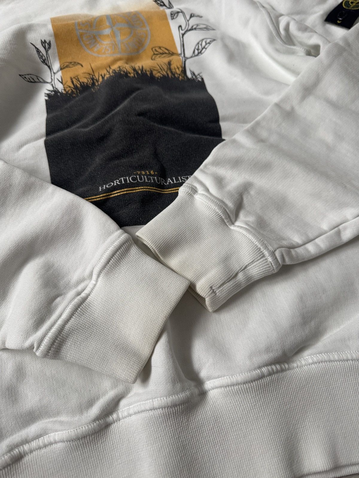 Stone Island White stone island hoodie Size US S / EU 44-46 / 1 - 7 Thumbnail