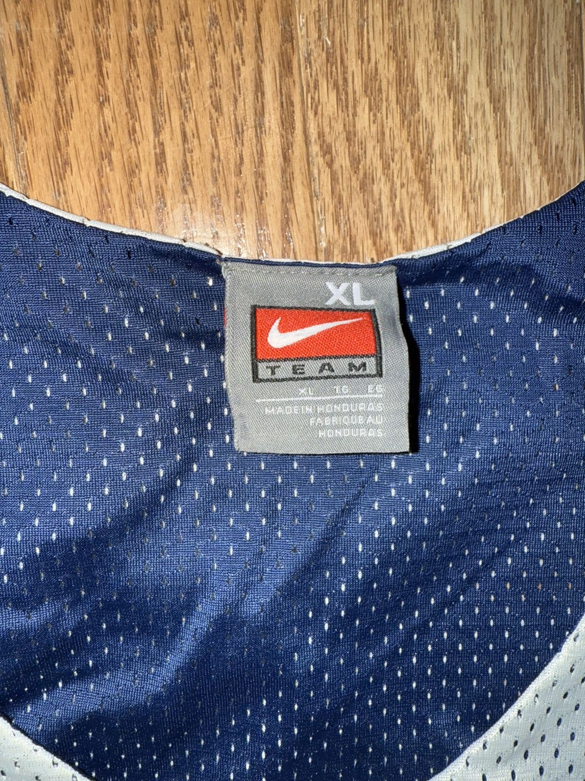 Nike Blue/White Reversible Mens Lacrosse “224” Jersey Size US XL / EU 56 / 4 - 5 Thumbnail