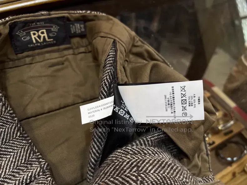 RRL Ralph Lauren RRL Ralph Lauren Wool leisure pants Size US 32 / EU 48 - 4 Thumbnail