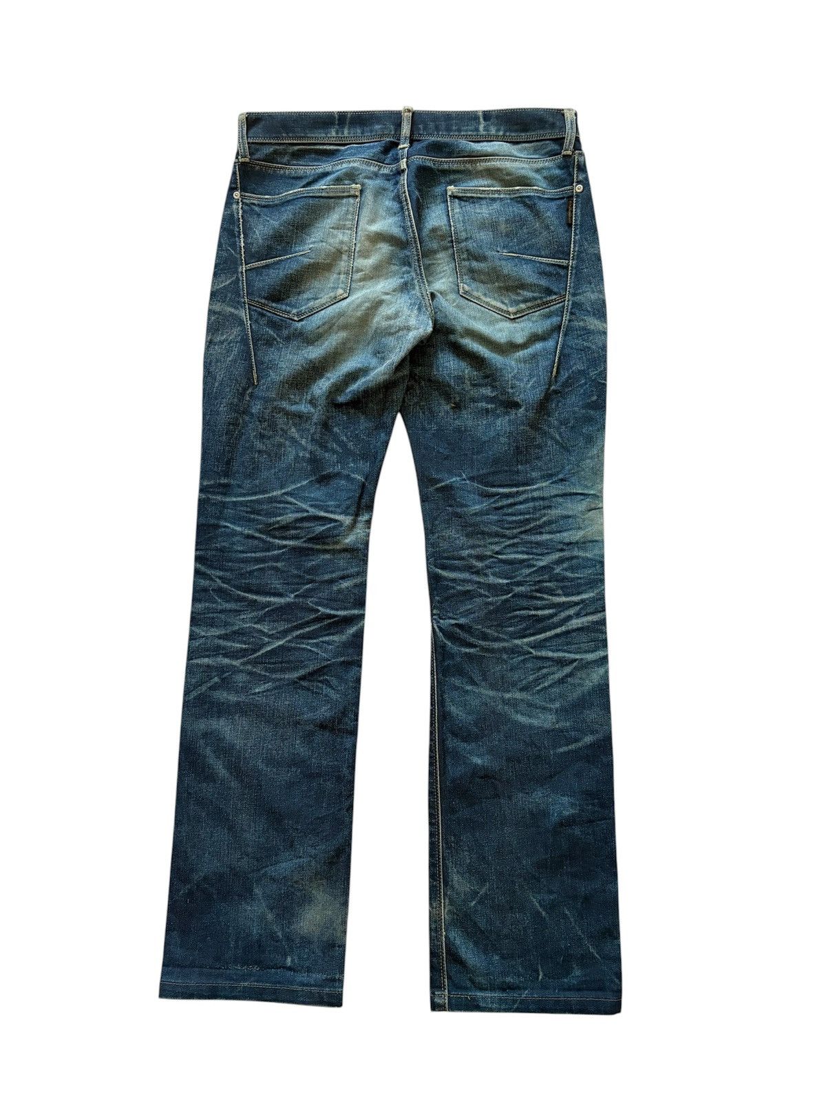 Neil Barrett BLACK BARRETT X NEIL BARRETT DISTRESSED JEANS Size US 33 - 2 Thumbnail