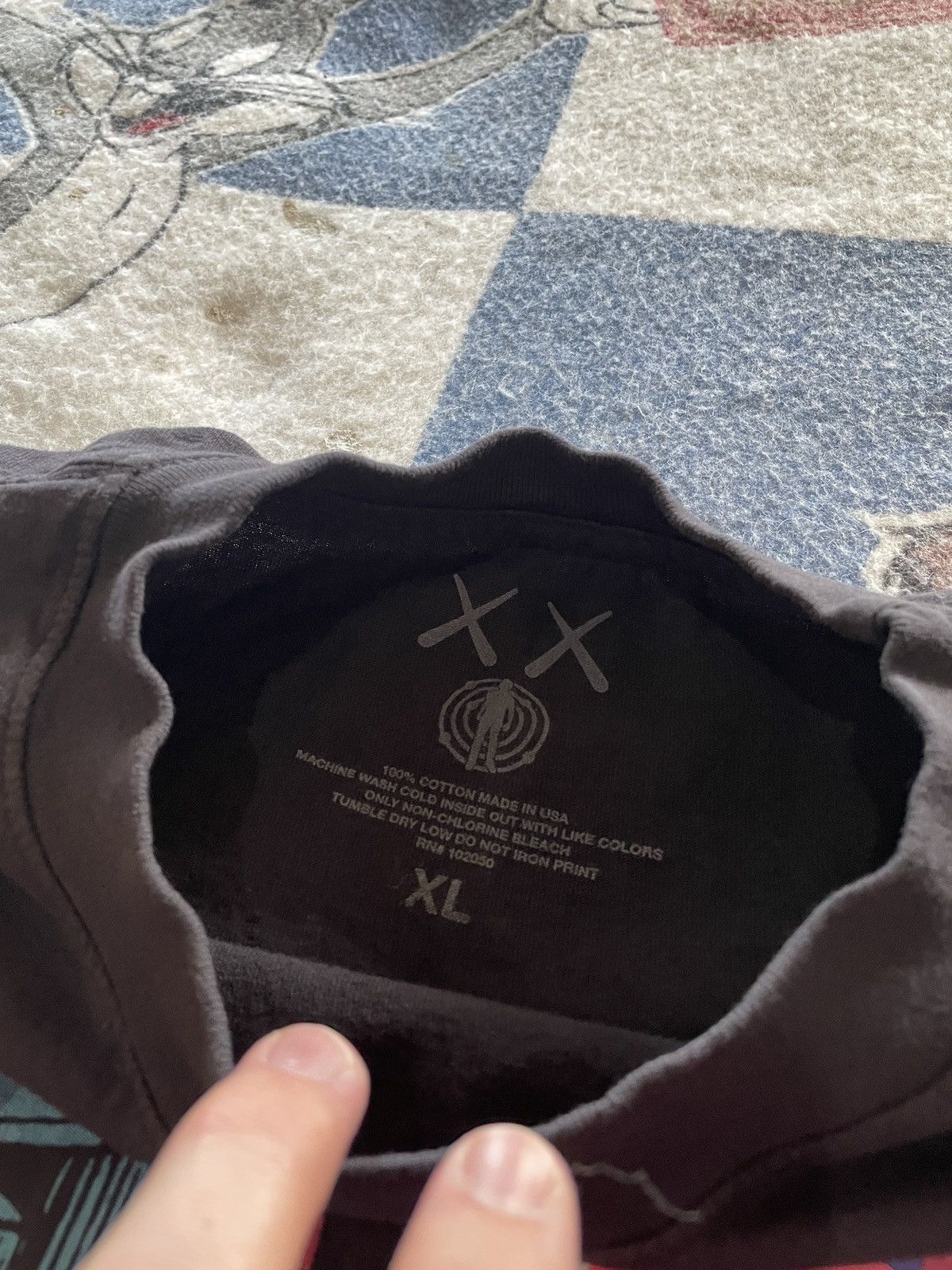 Kaws × Kid Cudi Kid cudi insano kaws tee Size US XL / EU 56 / 4 - 3 Thumbnail