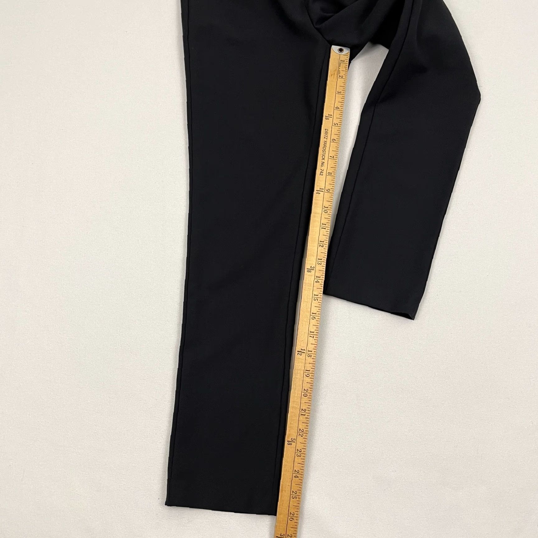 Vintage VINTAGE The Reset R Label Pants Womens S W27 I26 Slim Dark Gray Career Office Trousers Size 28" / US 6 / IT 42 - 6 Thumbnail