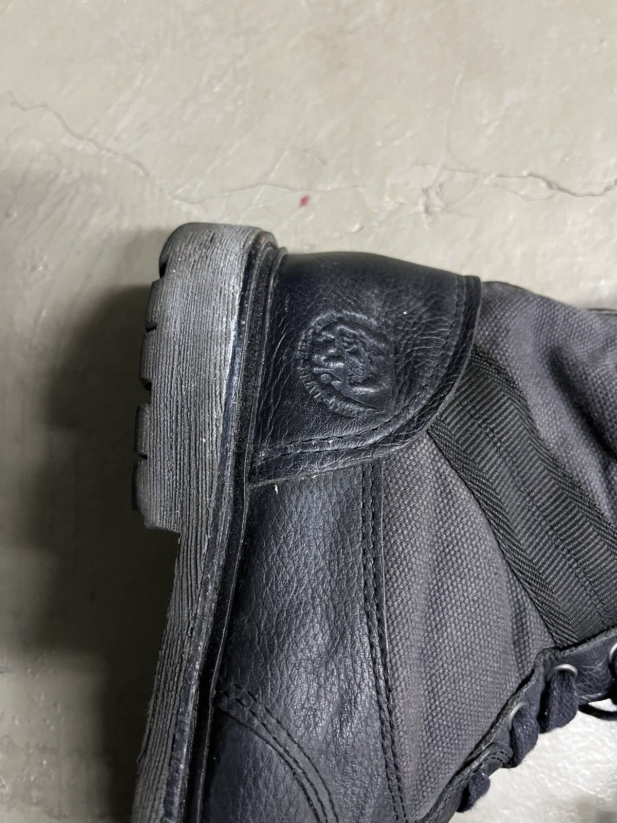 Diesel Diesel Leather Guidi AS 98 Style Combat Steel Toe Boots Size US 8.5 / EU 41-42 - 10 Thumbnail