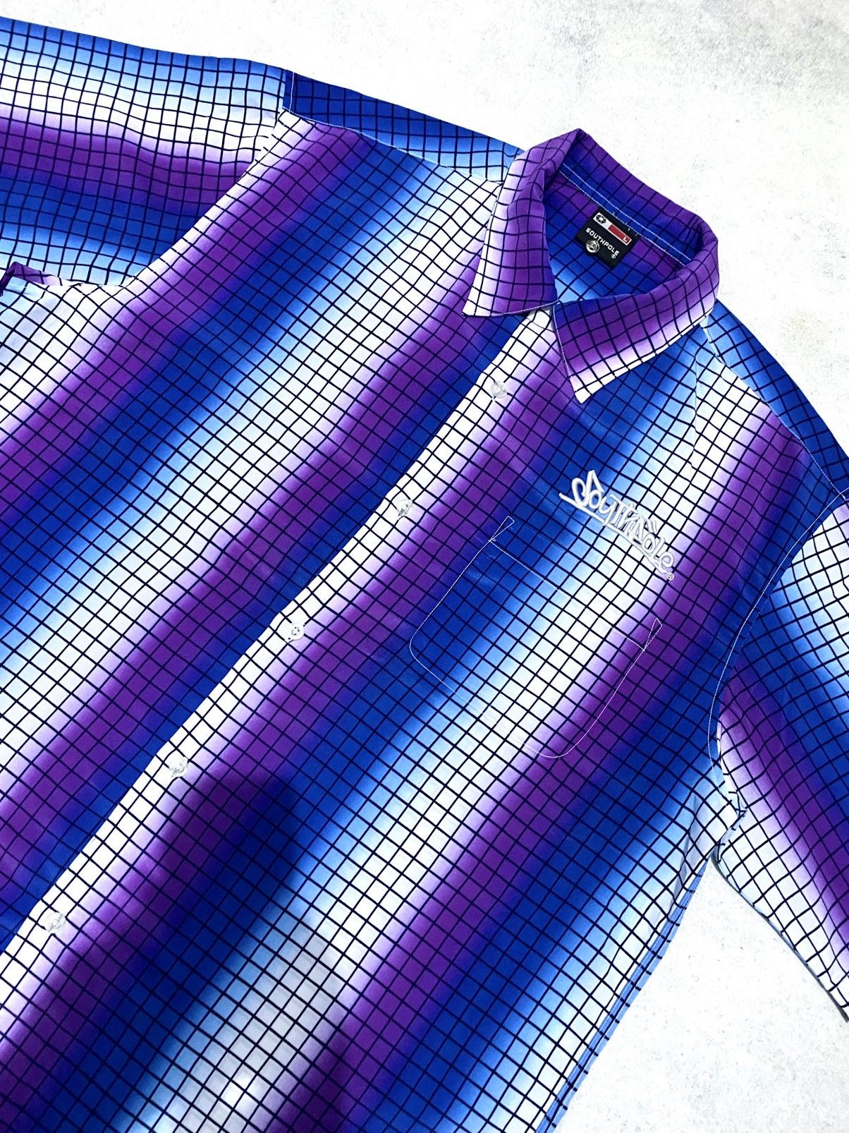 Southpole × Vintage Y2K Southpole Aop Shirt Button Up Size US L / EU 52-54 / 3 - 3 Thumbnail