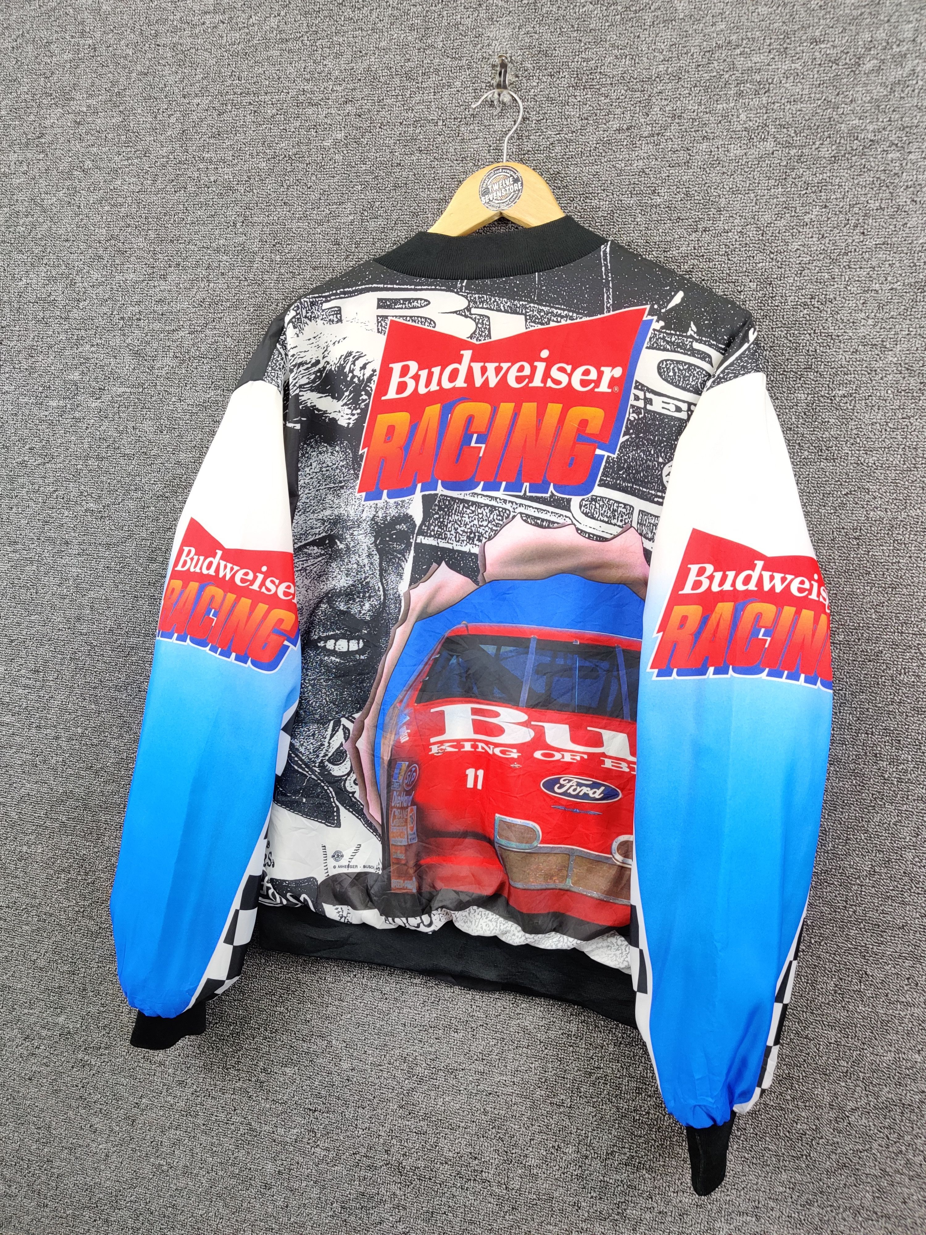 NASCAR Vintage 90s Nascar Racing Bomber Jacket Size US XL / EU 56 / 4 - 2 Thumbnail