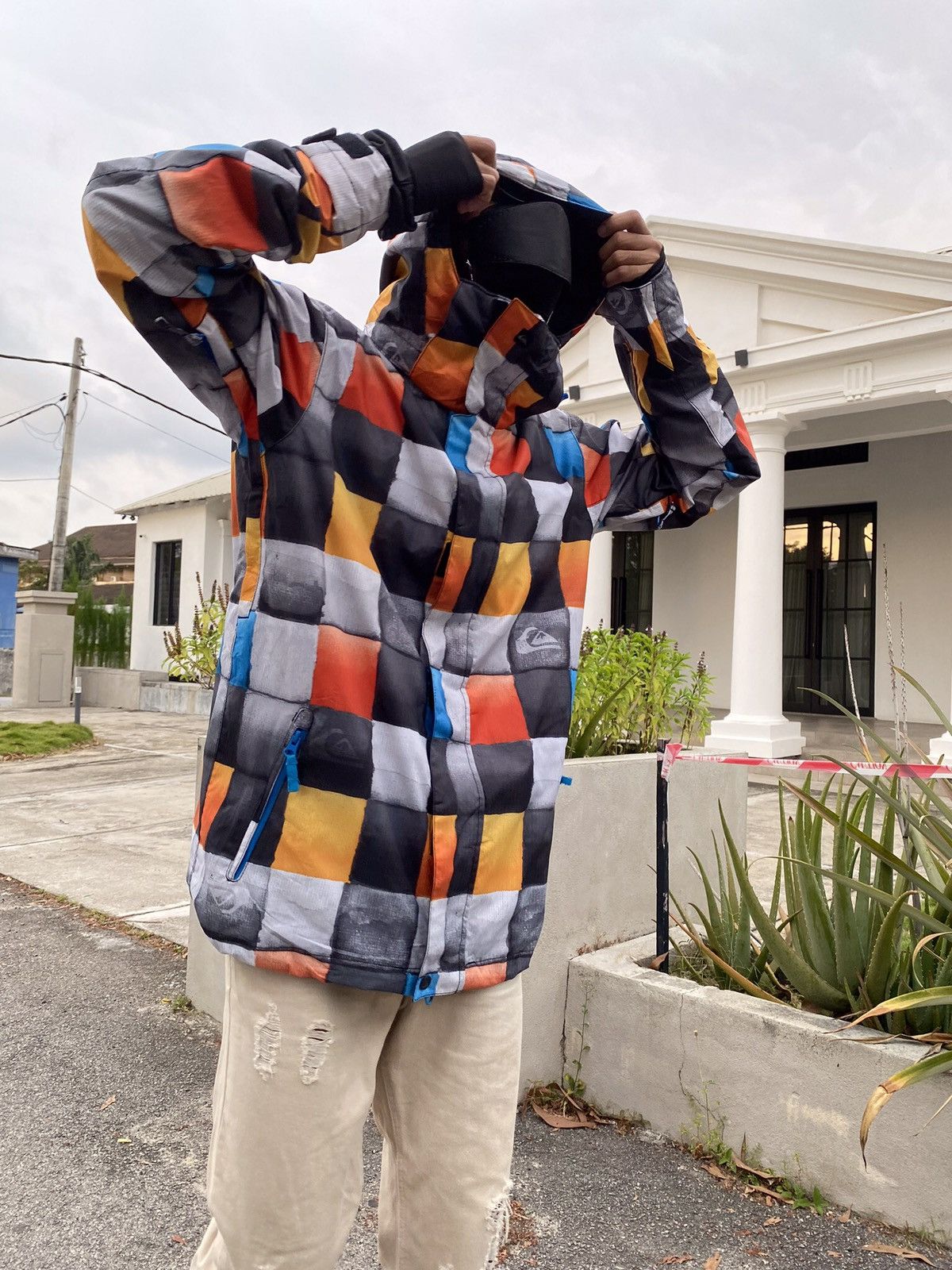 Quiksilver × Vintage STEAL💥RARE DESIGN Quicksilver Boxy Winter Jacket Size US S / EU 44-46 / 1 - 25 Thumbnail