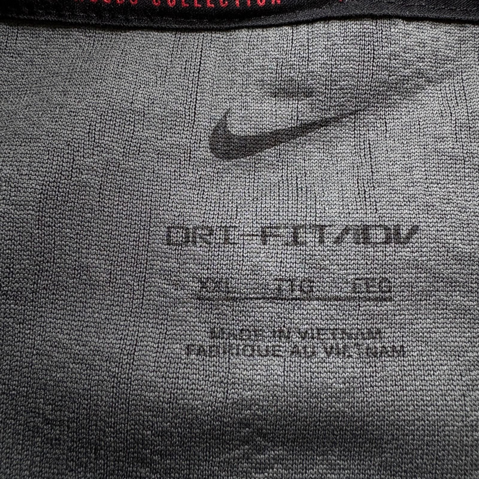 Nike Nike Tiger Woods Collection Dri Fit ADV Polo Mens 2XL Black Size US XXL / EU 58 / 5 - 6 Thumbnail