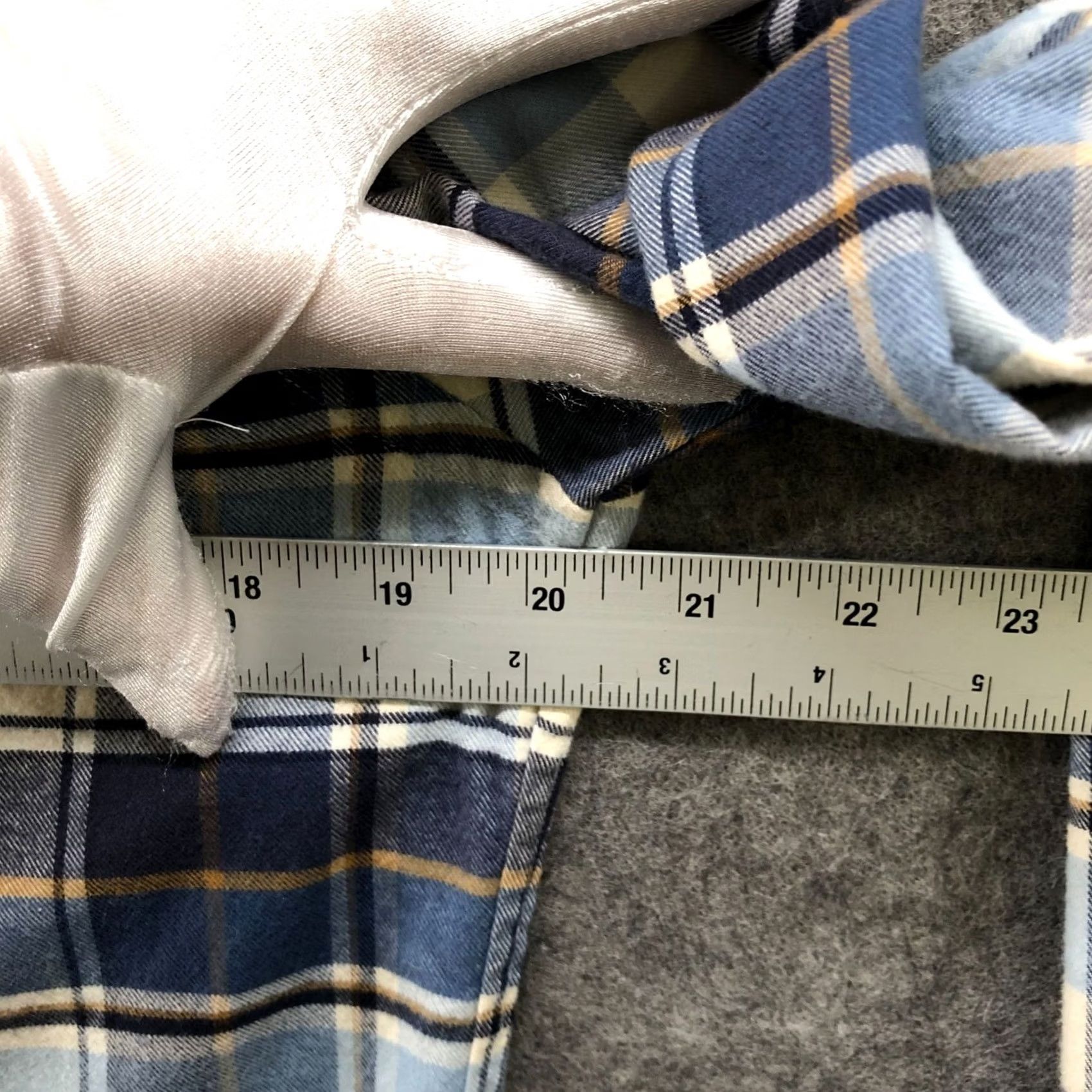 Portuguese Flannel Lisboa Shirt Mens S Blue Plaid Organic Cotton Portuguese Flannel Button-Up Shirt Regular Fit Size US S / EU 44-46 / 1 - 7 Thumbnail
