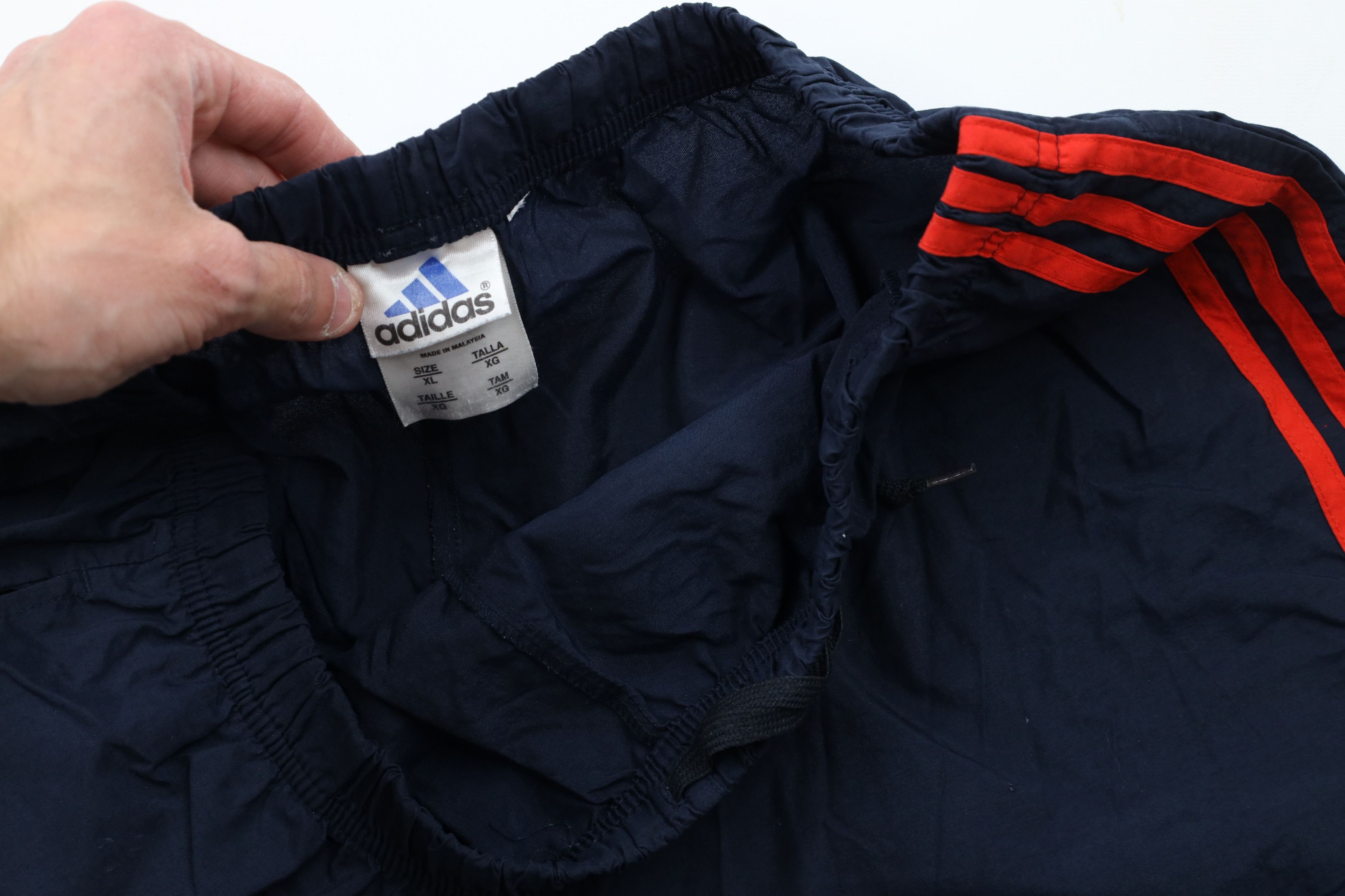 Adidas × Vintage Vintage 90s Adidas Running Jogging Soccer Shorts Blue Size US 36 / EU 52 - 7 Thumbnail