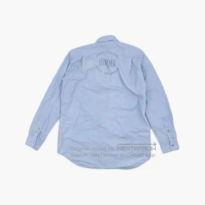 Balenciaga Balenciaga Casual Long Sleeve Shirt in Blue. Size US M / EU 48-50 / 2 - 1 Thumbnail
