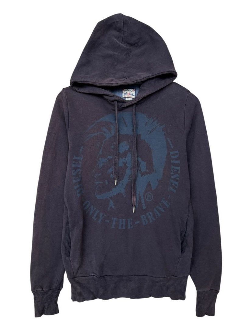 Diesel Diesel Trojan Navy Blue Hoodie Size Small Size US S / EU 44-46 / 1 - 1 Thumbnail