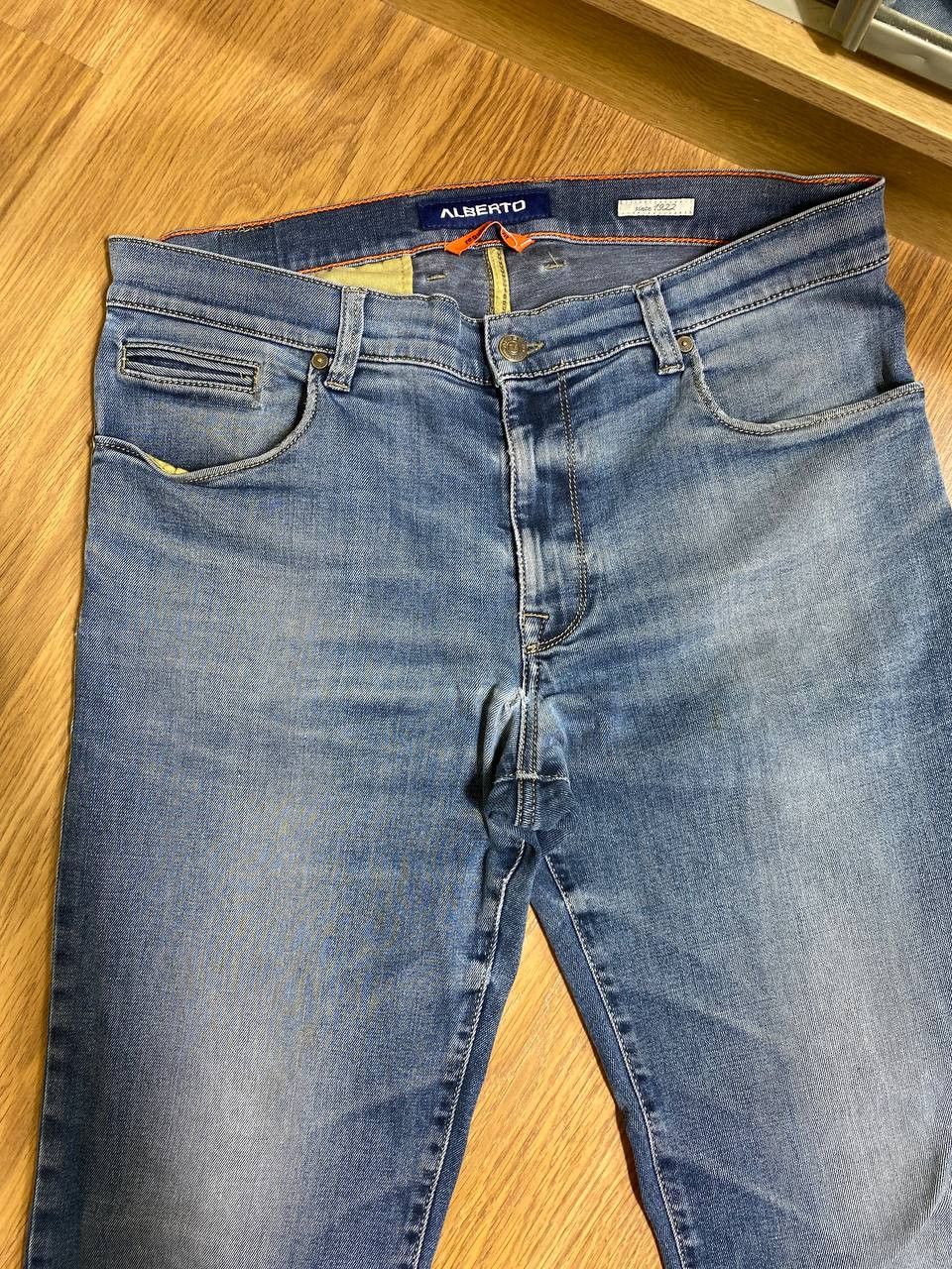 Alberto Vintage 90s Alberto Gang Baggy Jeans Size US 35 - 12 Thumbnail