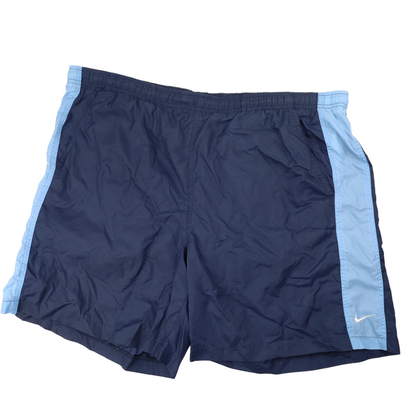 Nike × Vintage Vintage 90s Nike Spellout Swim Trunks Size US 38 / EU 54 - 2 Thumbnail