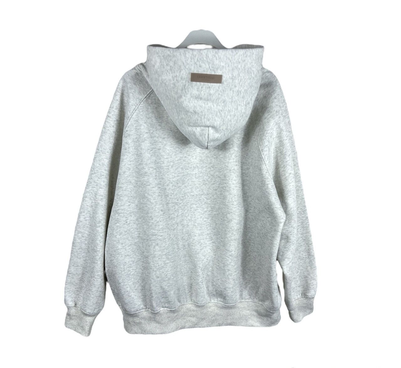Fear of God Fear of God essentials 1977 velvet logo light gray hoodie Size US S / EU 44-46 / 1 - 3 Thumbnail