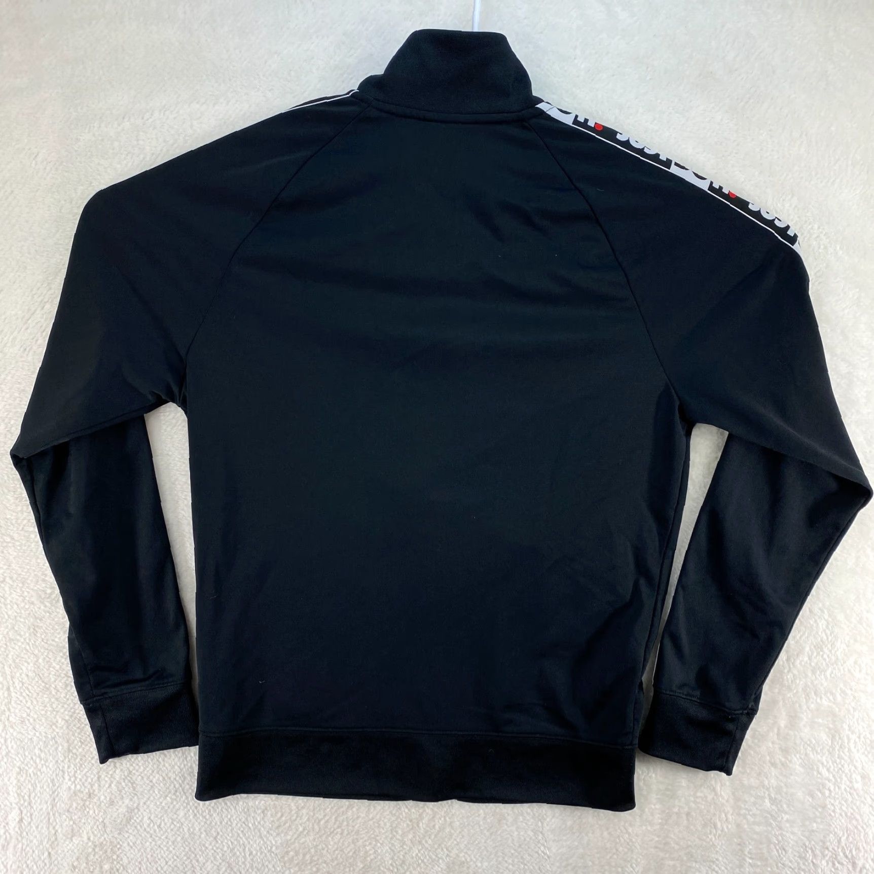 Nike Nike Just Do It Logo Shirt Adult Small Black Jacket Size S / US 4 / IT 40 - 2 Thumbnail