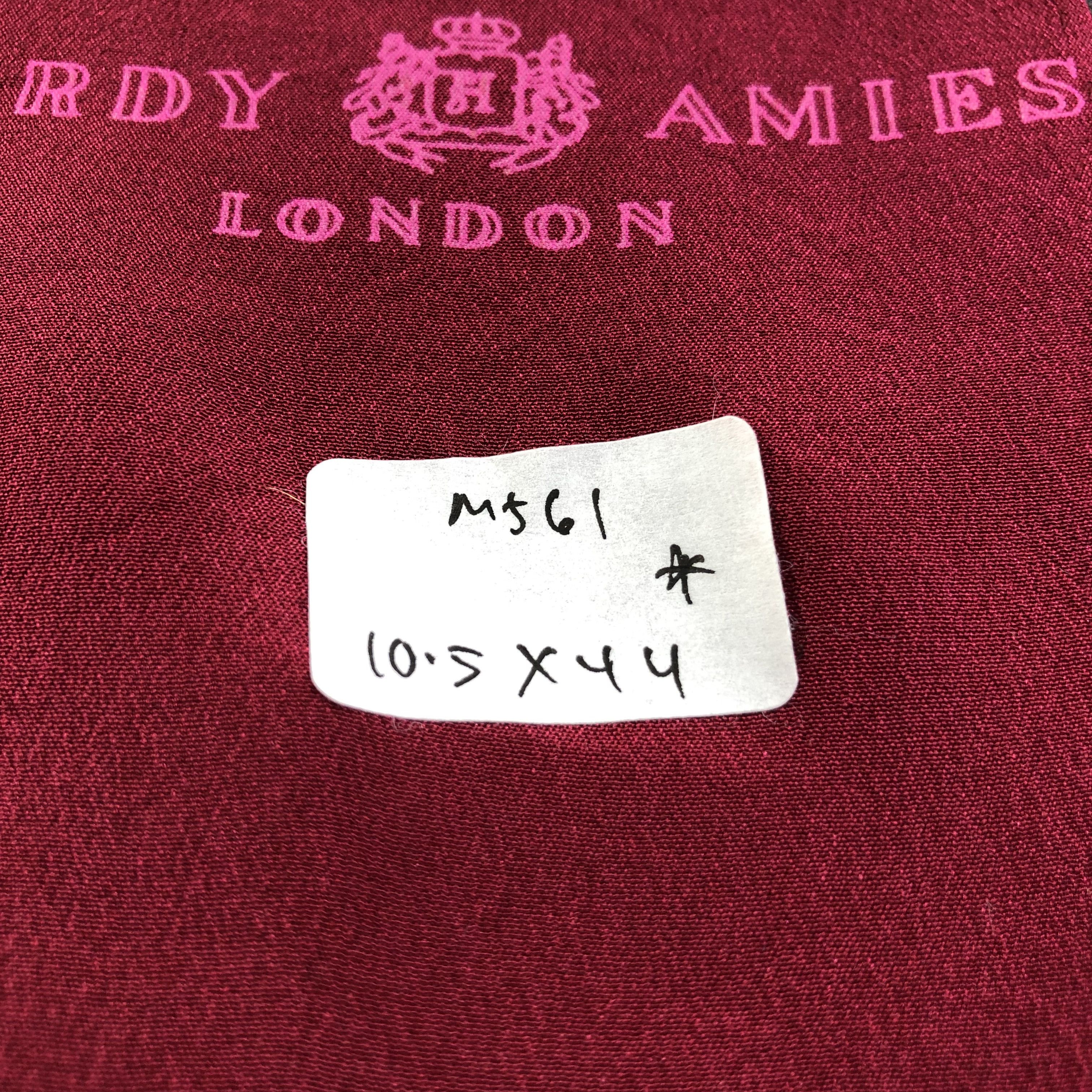 Hardy Amies Vintage Hardy Amies Silk Stole Silk Scarf M561 Size ONE SIZE - 7 Thumbnail